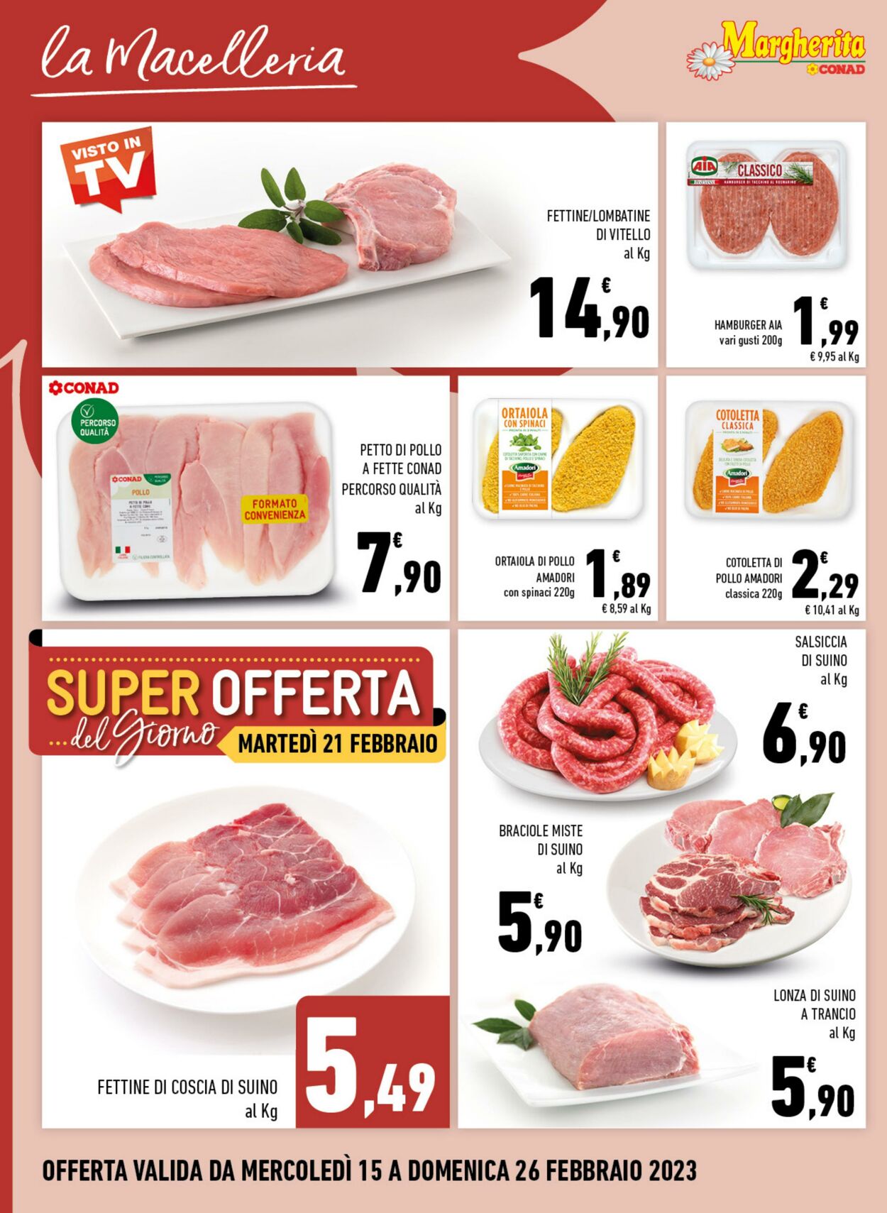 Volantino Conad 15.02.2023 - 26.02.2023