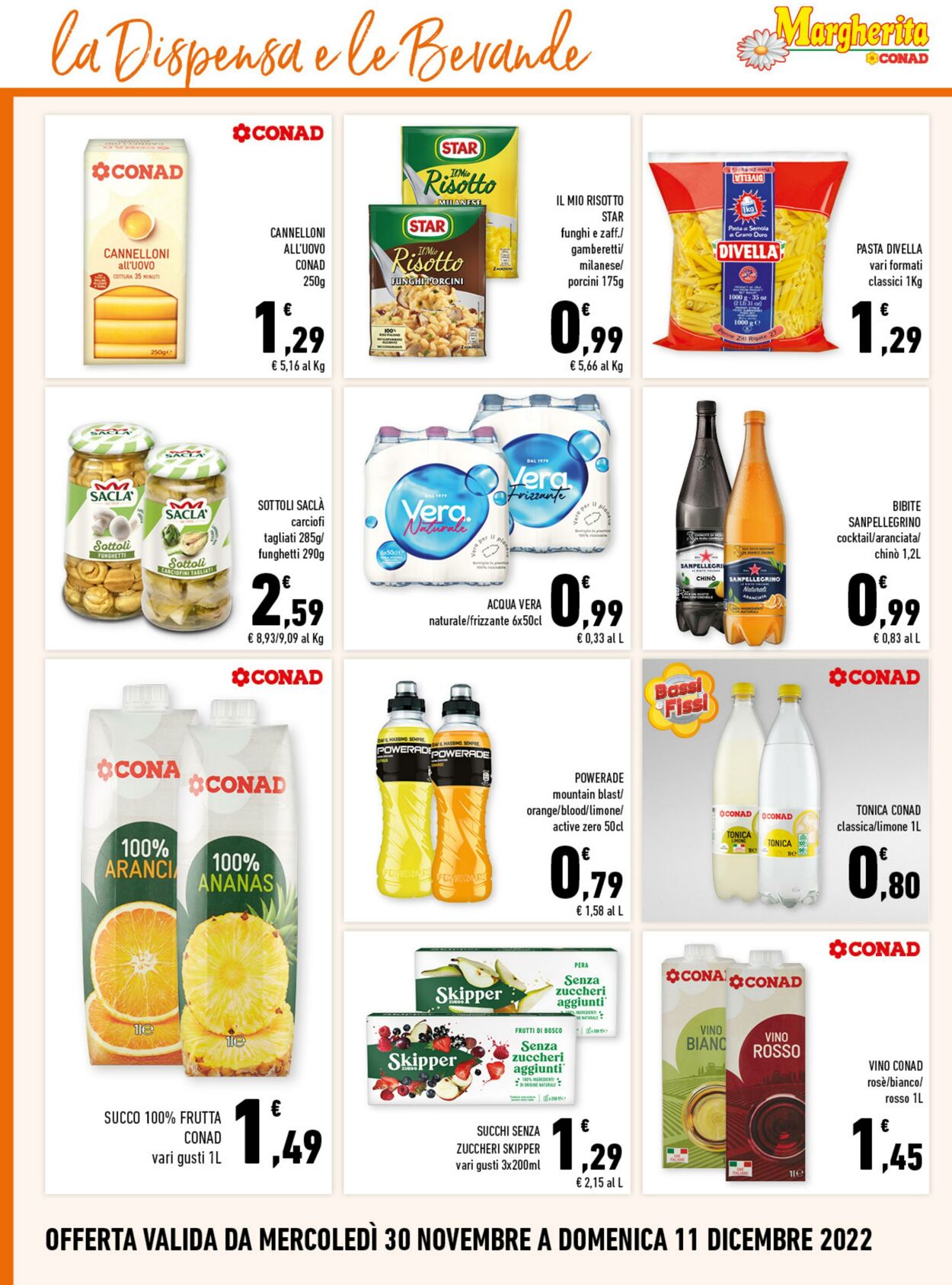 Volantino Conad 30.11.2022 - 11.12.2022