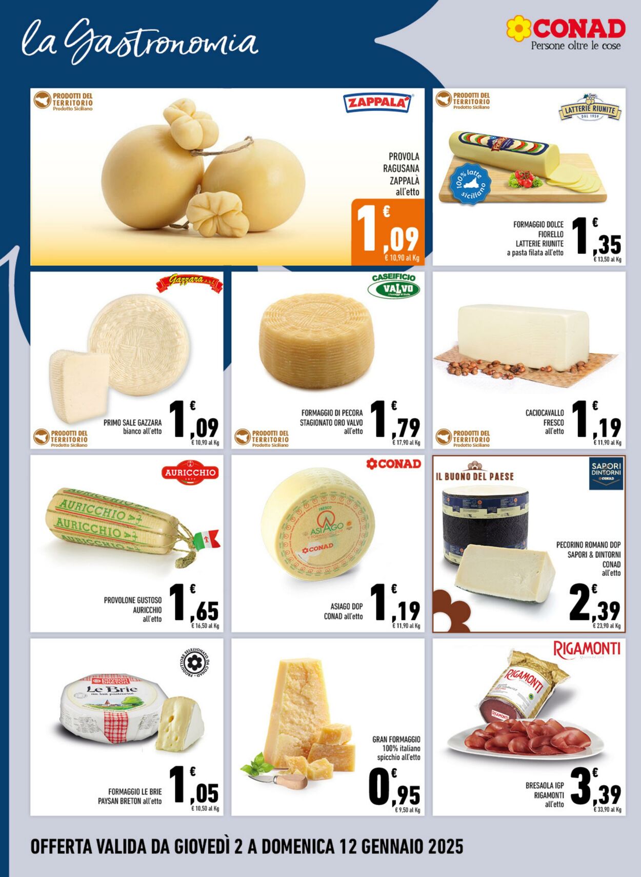 Volantino Conad 02.01.2025 - 12.01.2025