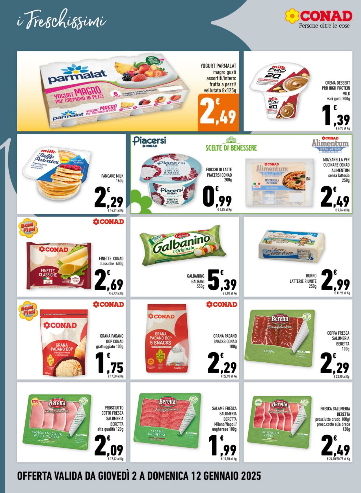 Volantino Conad 02.01.2025 - 12.01.2025