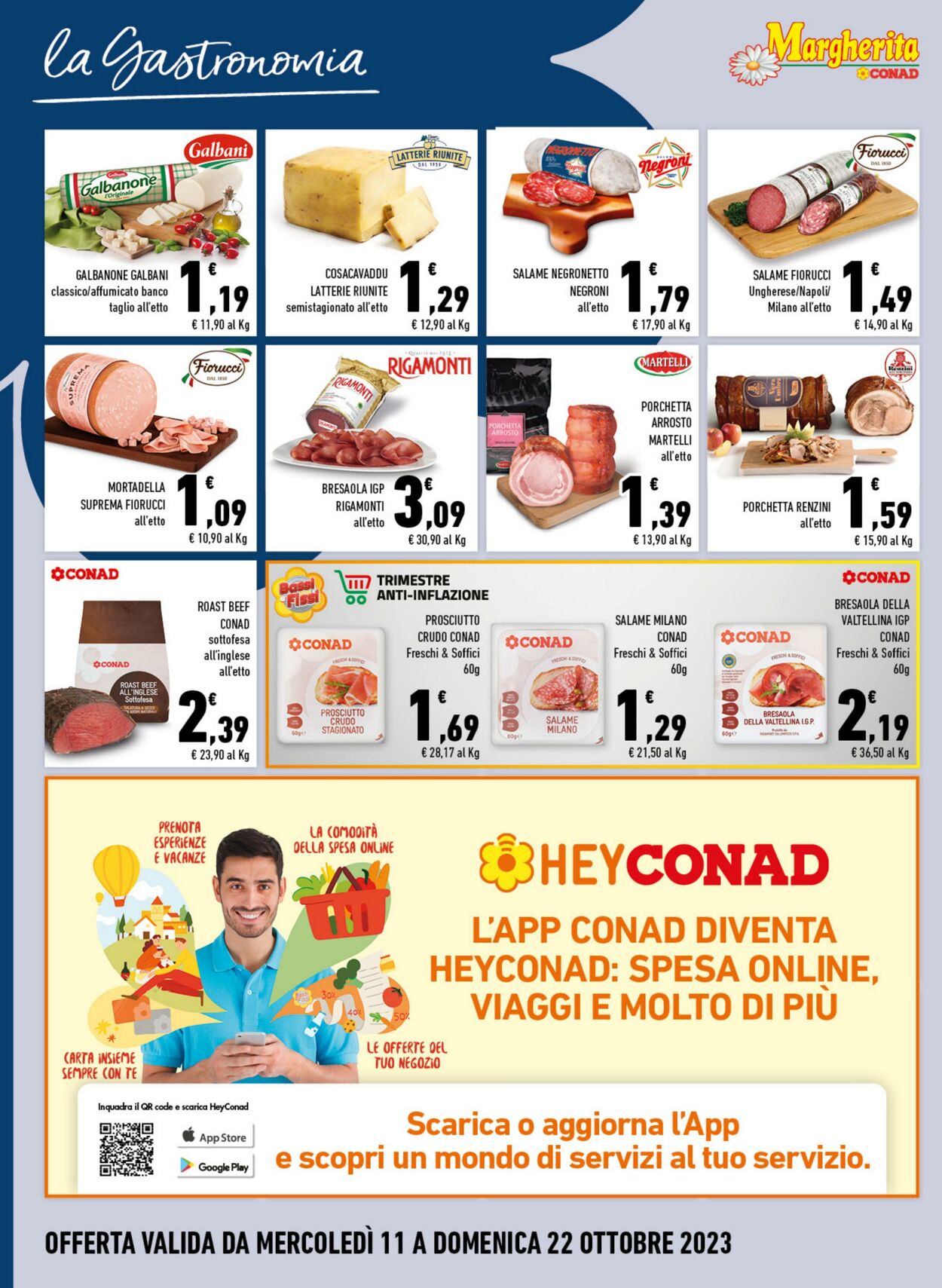 Volantino Conad 11.10.2023 - 22.10.2023