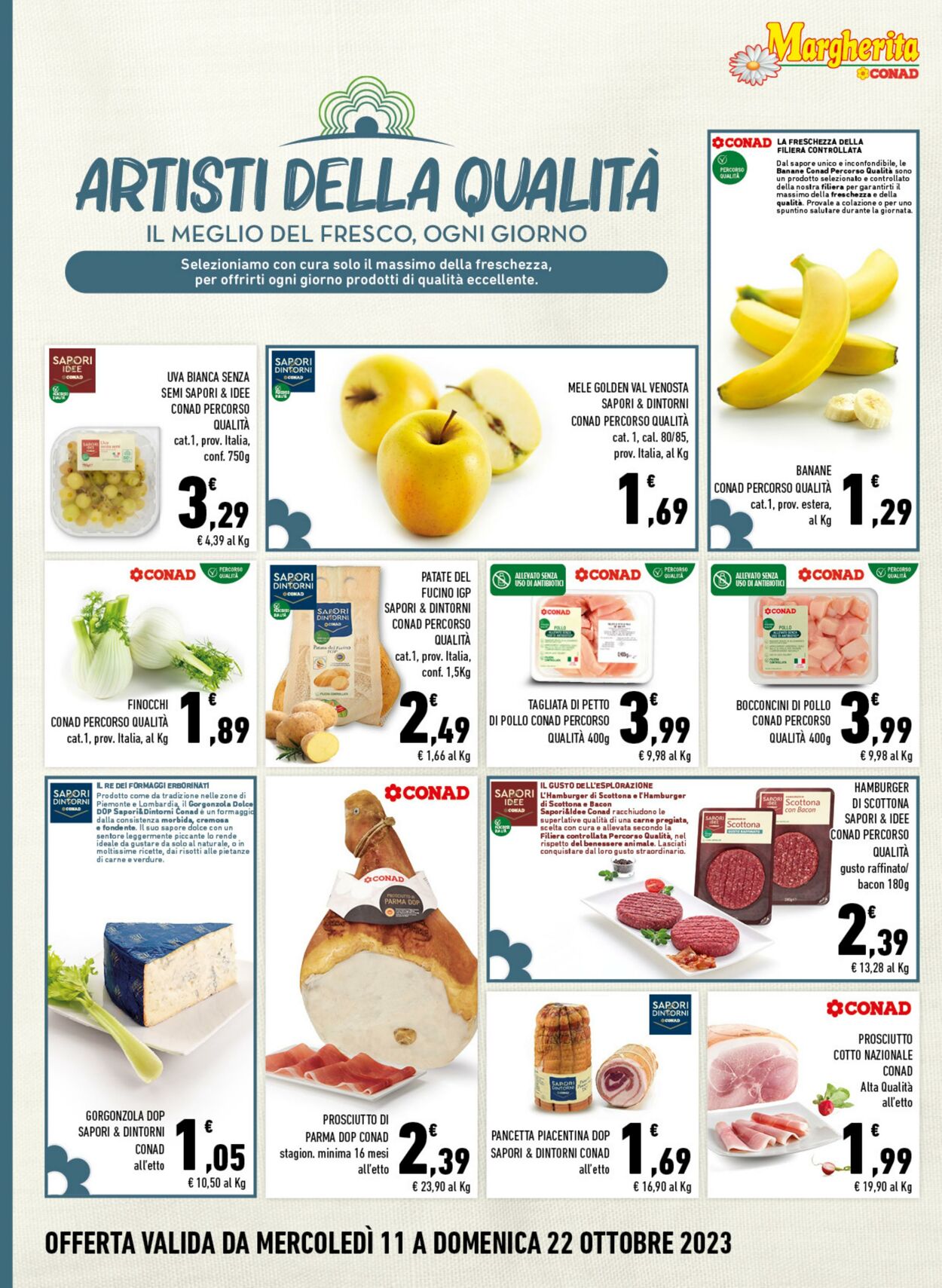 Volantino Conad 11.10.2023 - 22.10.2023