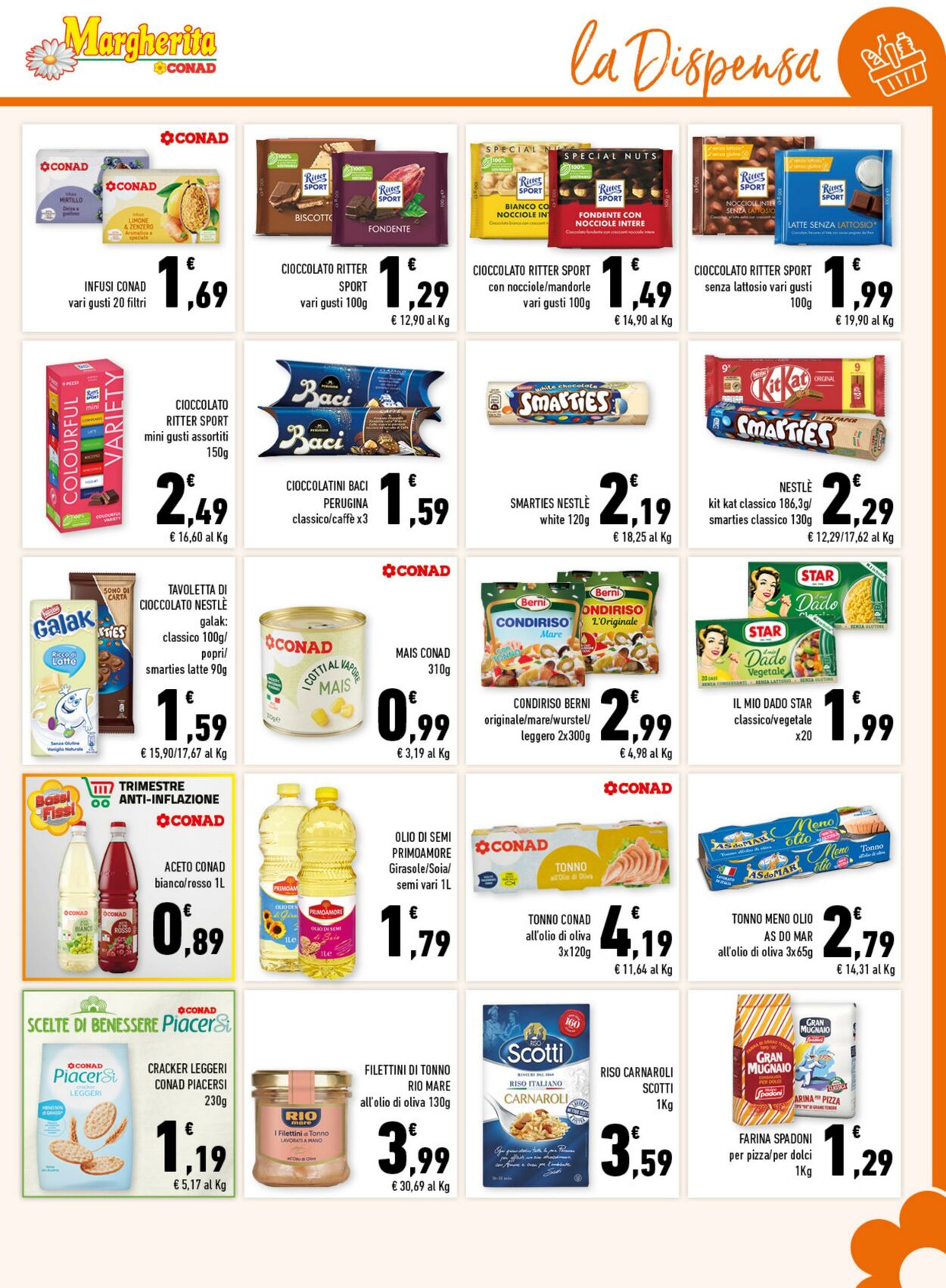 Volantino Conad 11.10.2023 - 22.10.2023