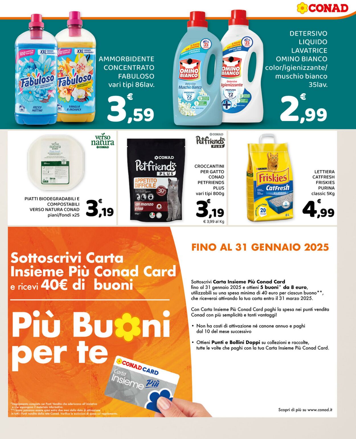 Volantino Conad 08.01.2025 - 14.01.2025