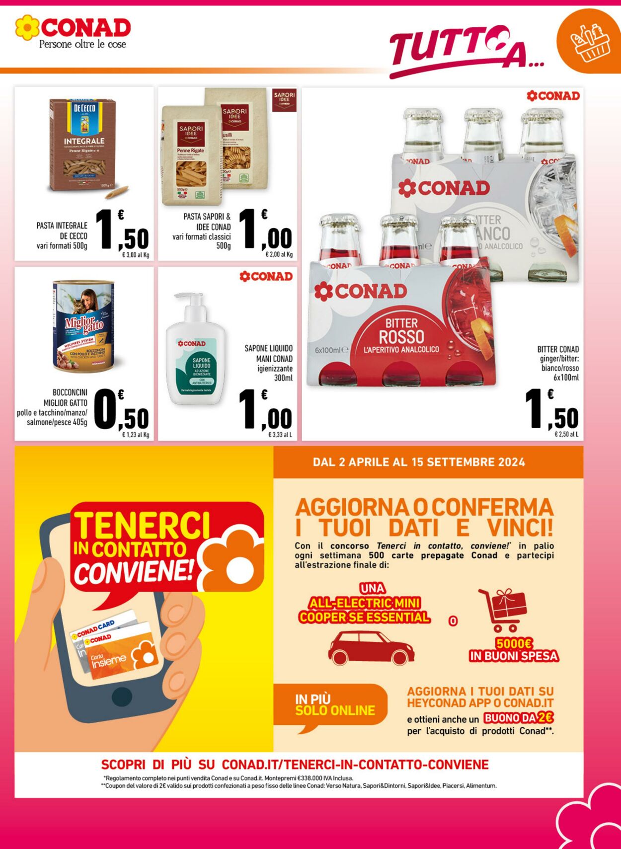 Volantino Conad 03.04.2024 - 14.04.2024