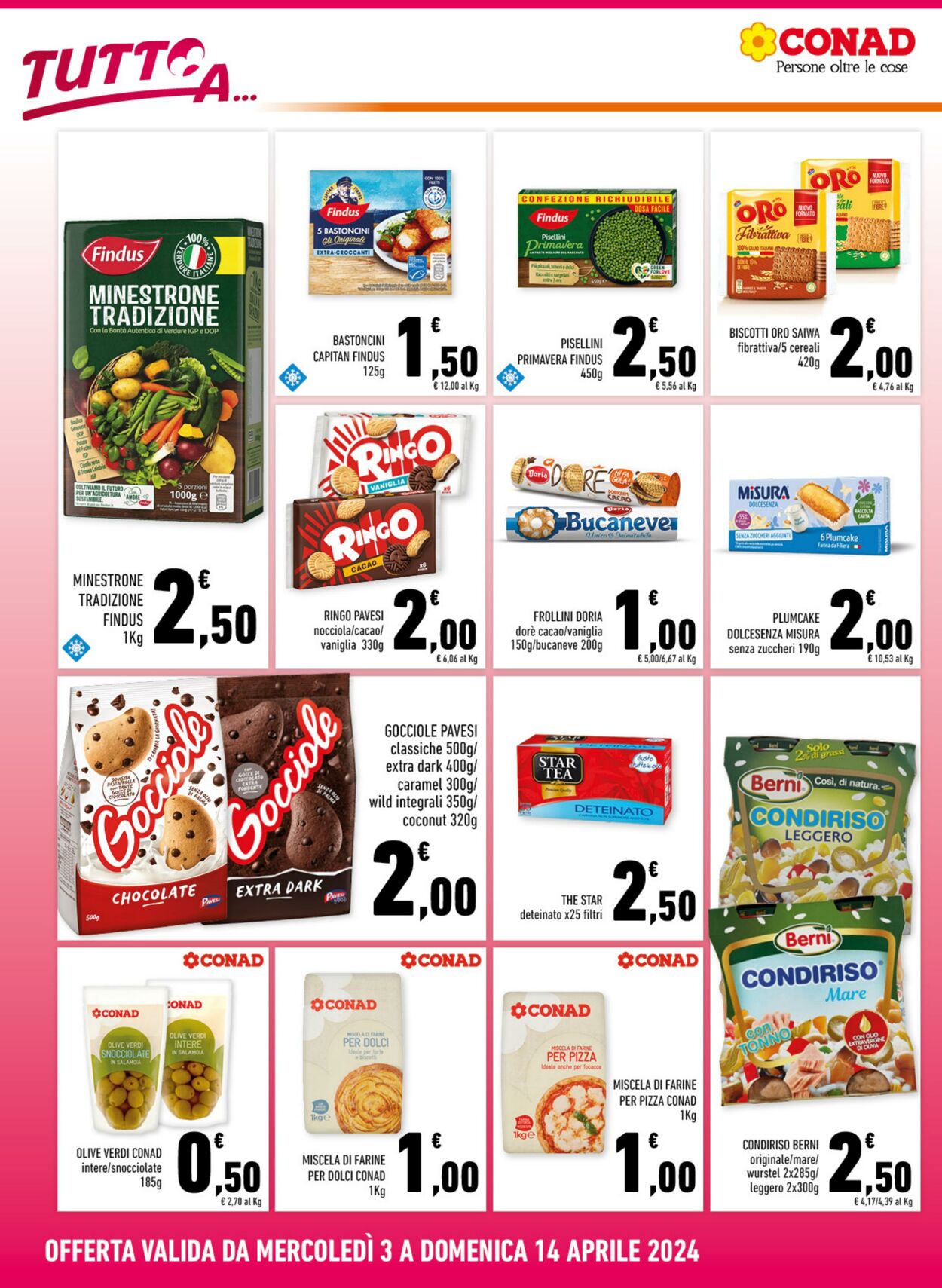 Volantino Conad 03.04.2024 - 14.04.2024