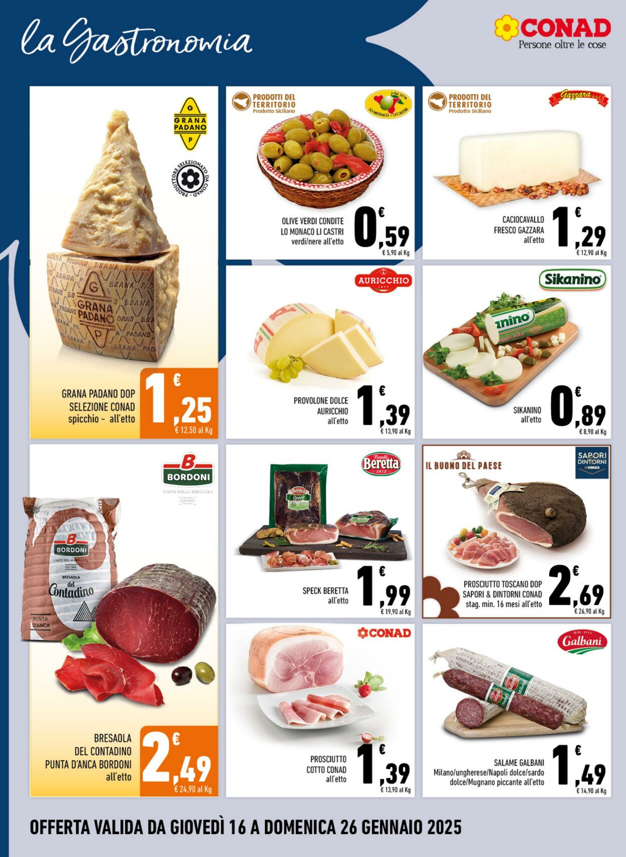 Volantino Conad 16.01.2025 - 26.01.2025