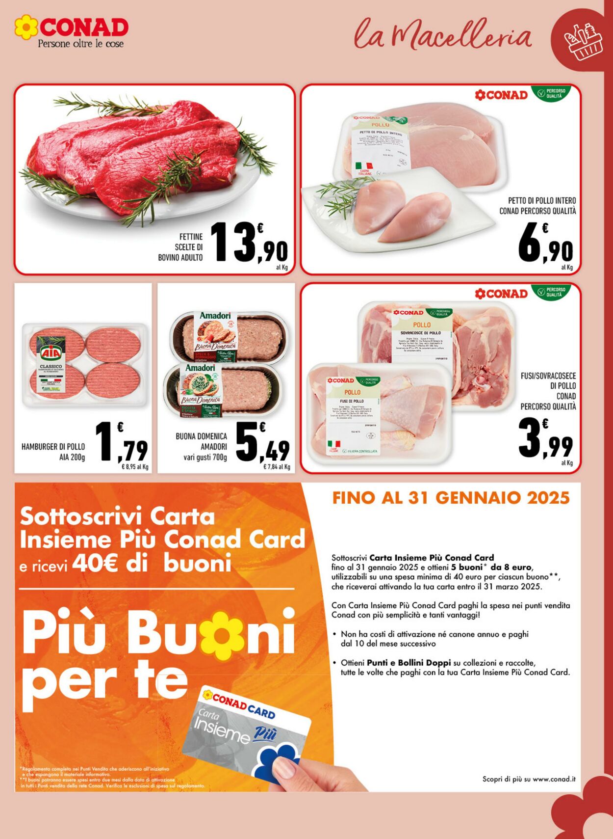 Volantino Conad 16.01.2025 - 26.01.2025