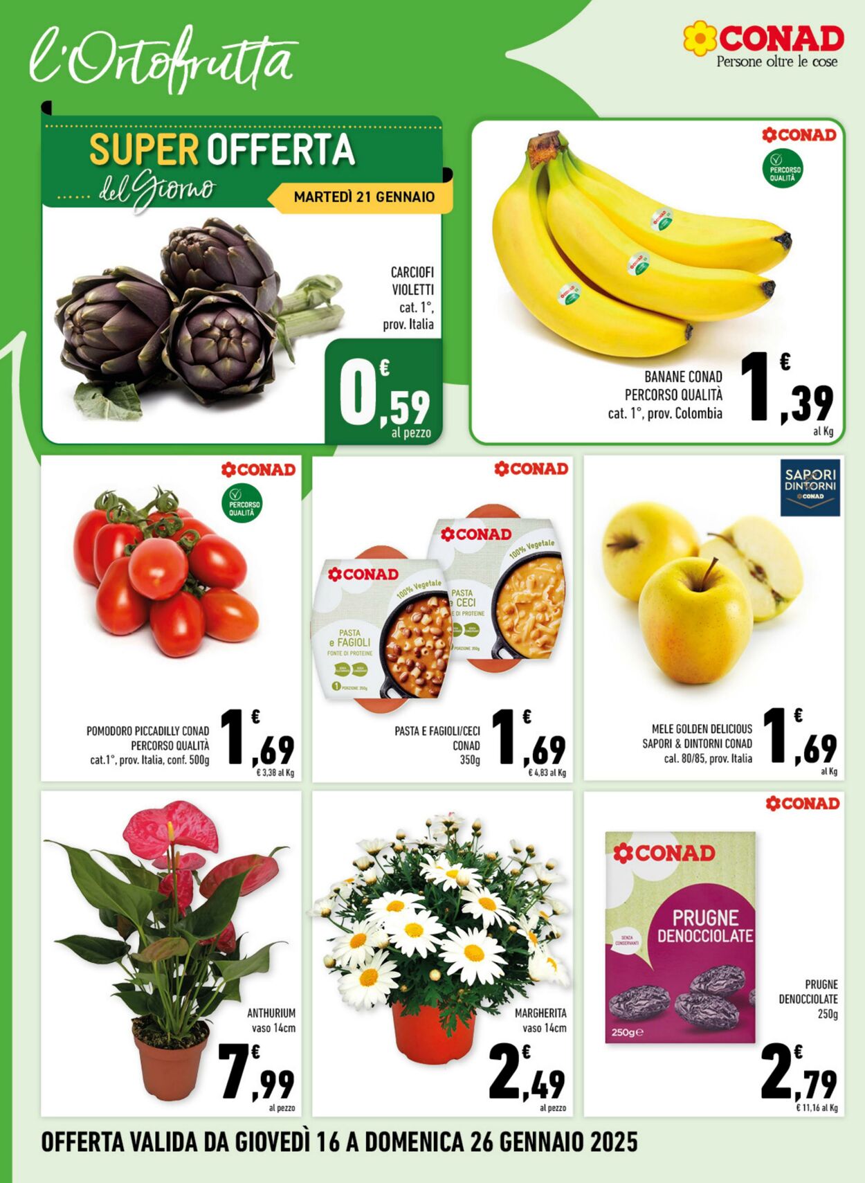 Volantino Conad 16.01.2025 - 26.01.2025