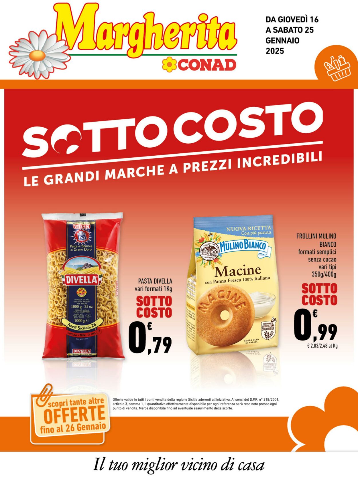 Volantino Conad 16.01.2025 - 26.01.2025