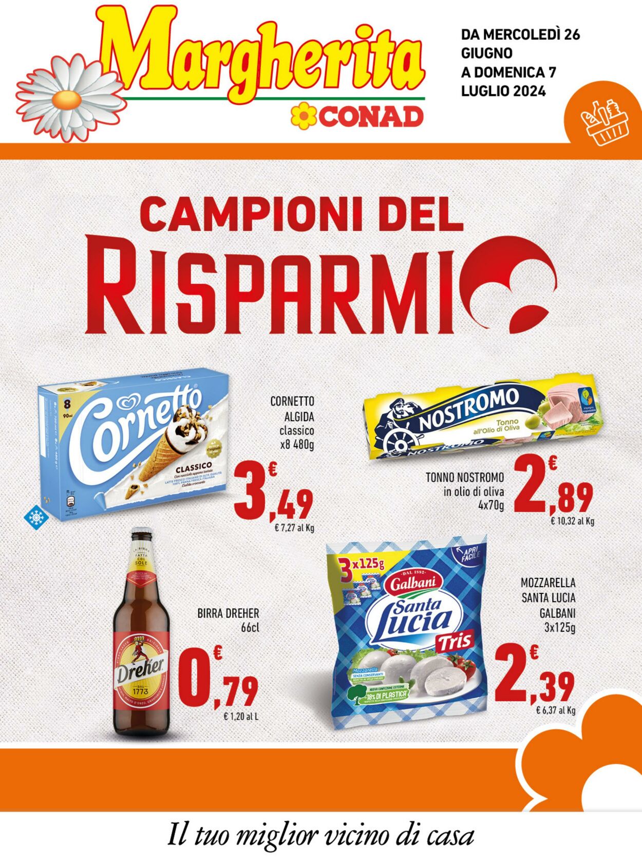 Volantino Conad 26.06.2024 - 07.07.2024