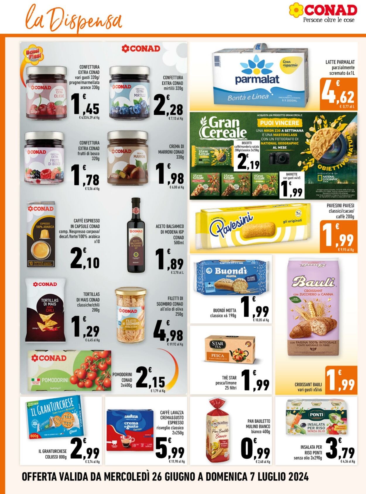 Volantino Conad 26.06.2024 - 07.07.2024