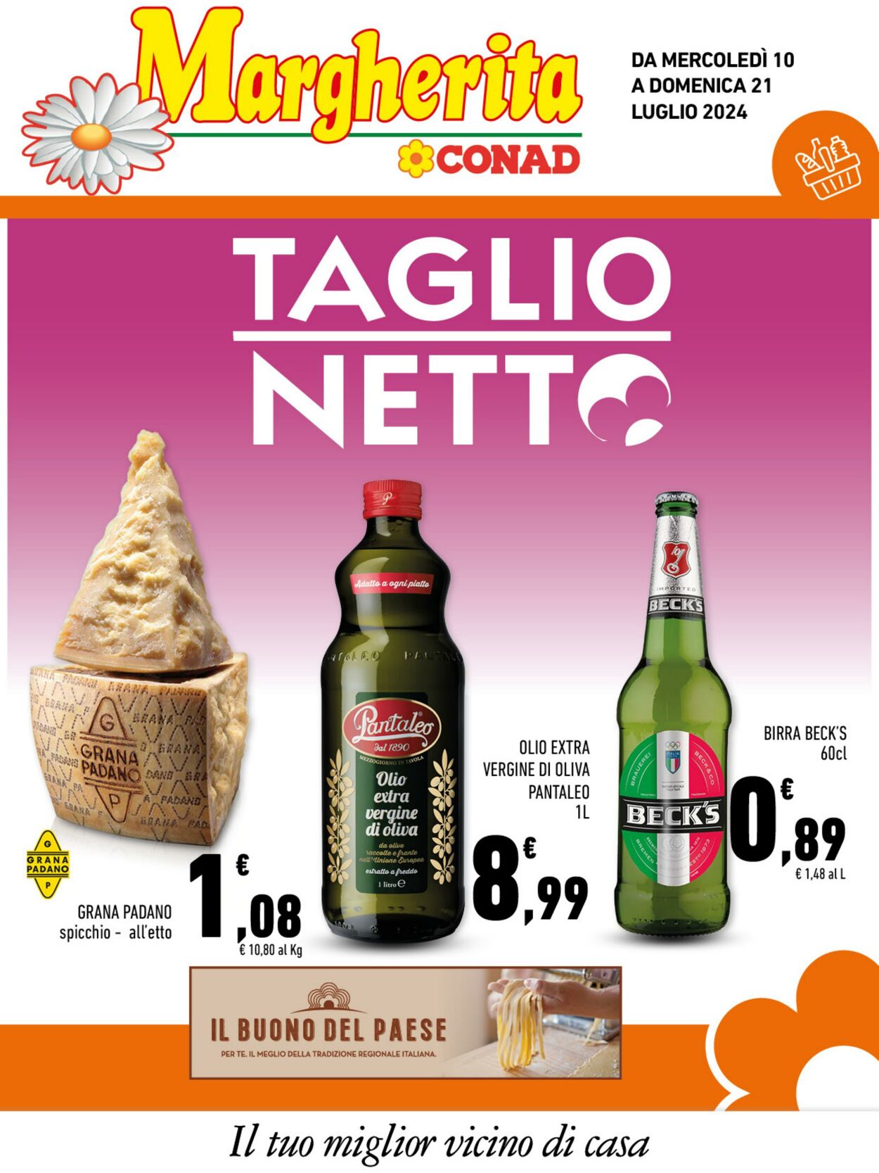 Volantino Conad 10.07.2024 - 21.07.2024