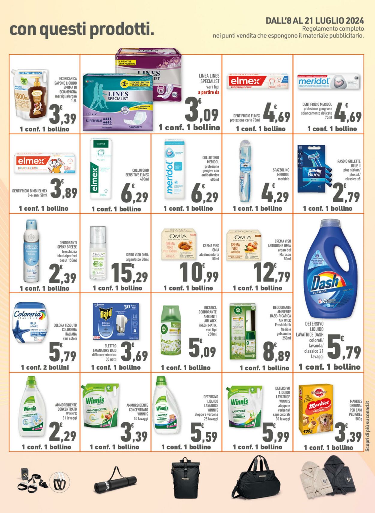 Volantino Conad 10.07.2024 - 21.07.2024