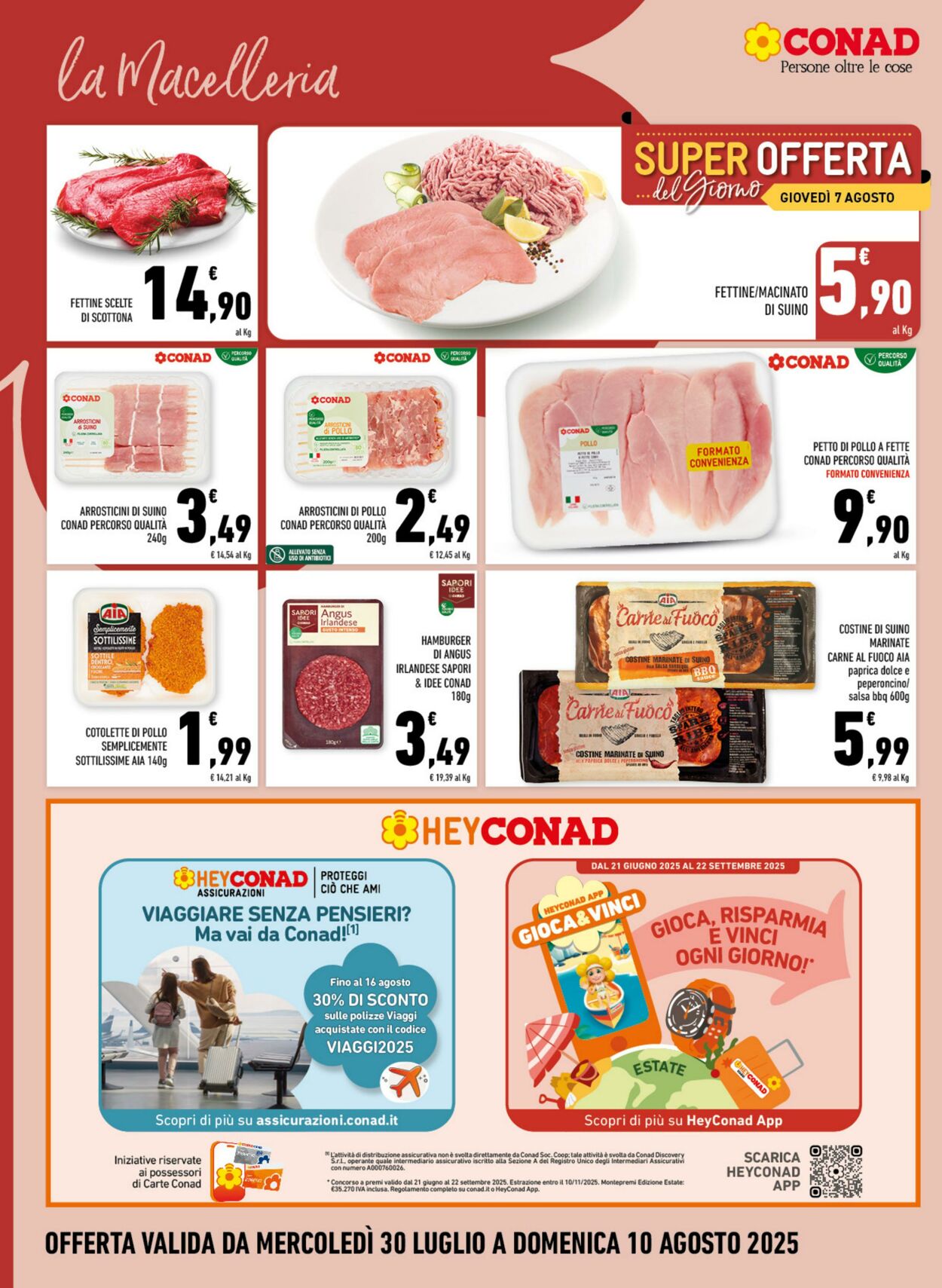 Volantino Conad 05.08.2025 - 05.08.2025