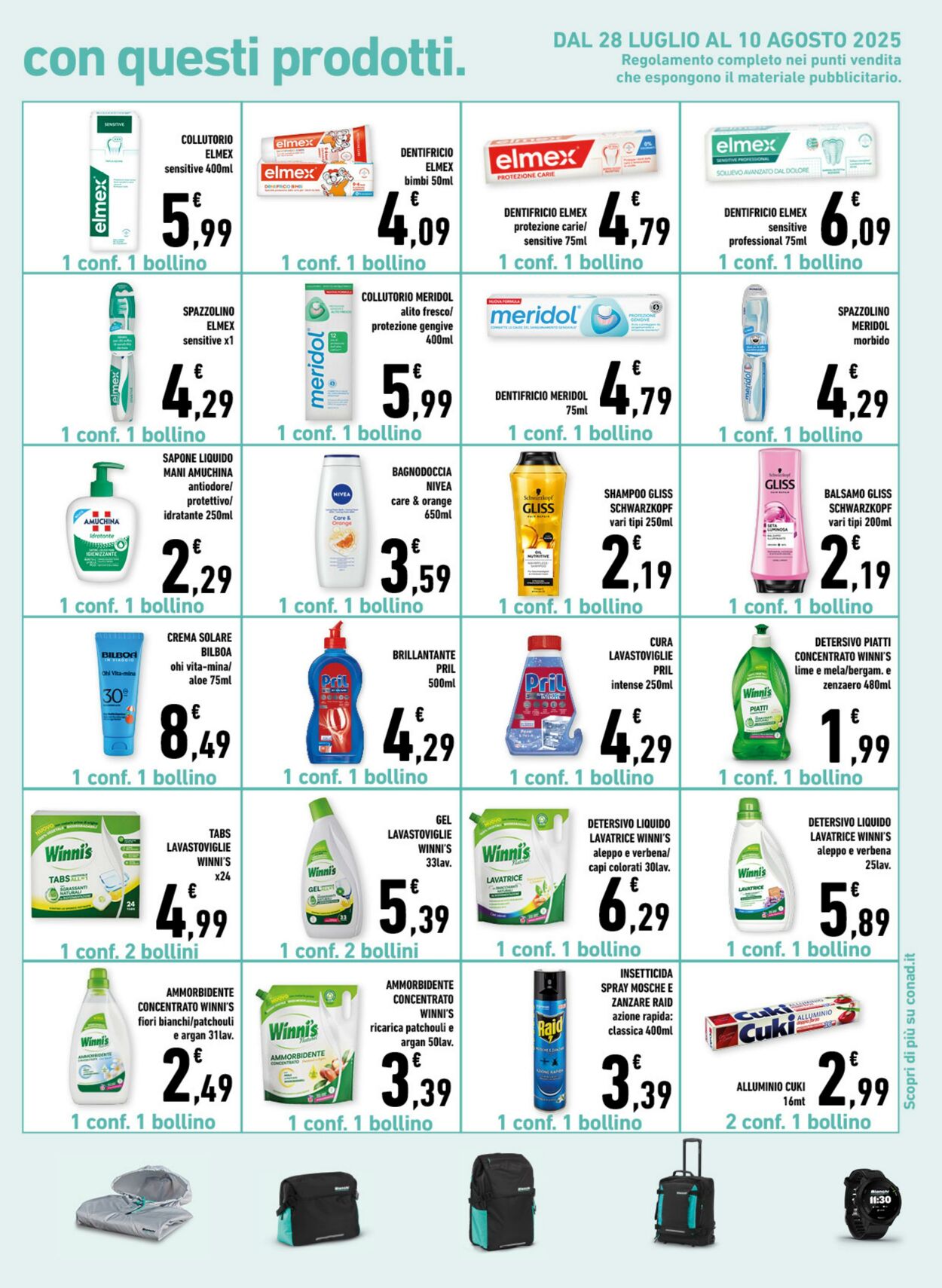 Volantino Conad 05.08.2025 - 05.08.2025