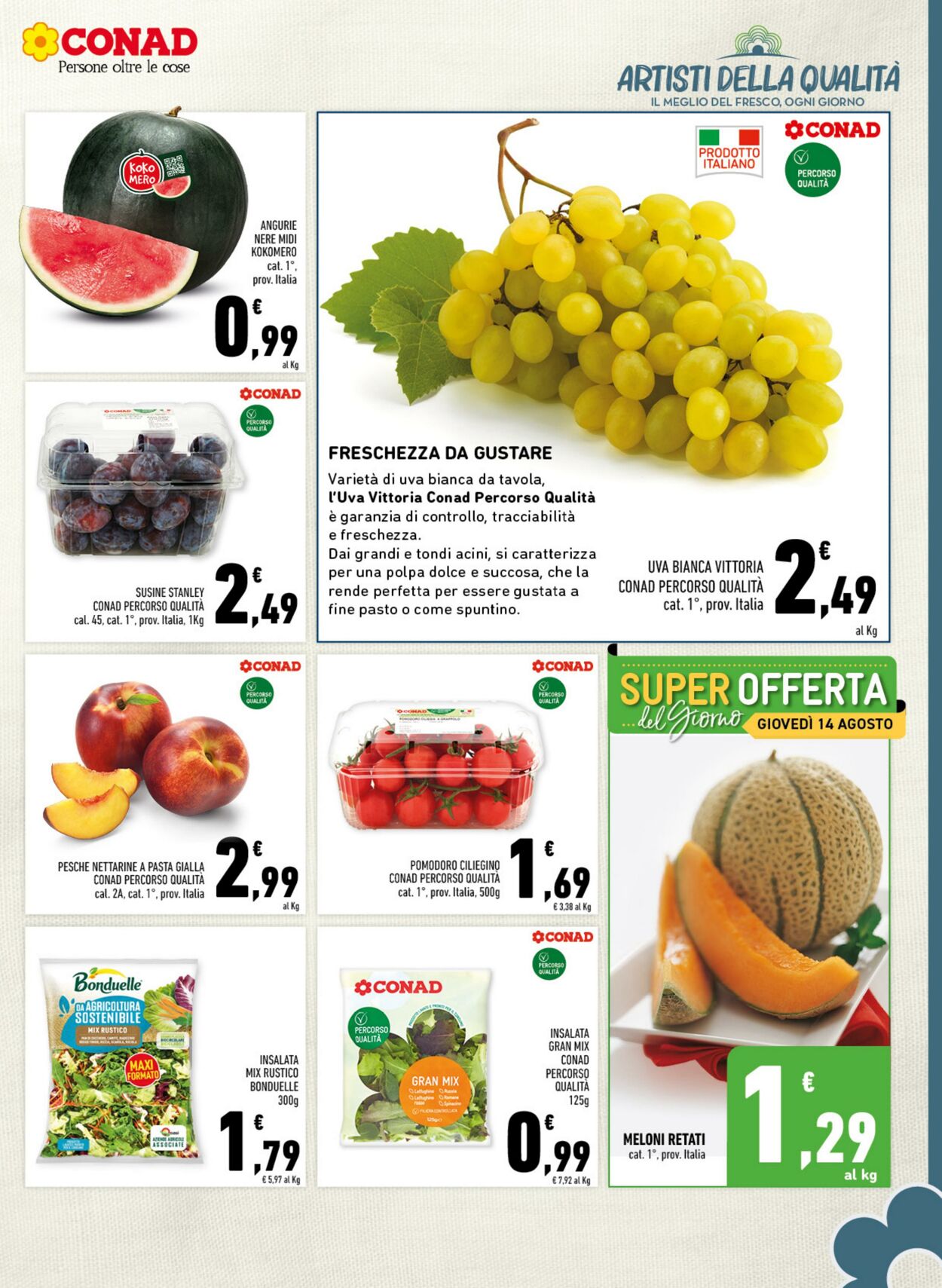 Volantino Conad 11.08.2025 - 11.08.2025