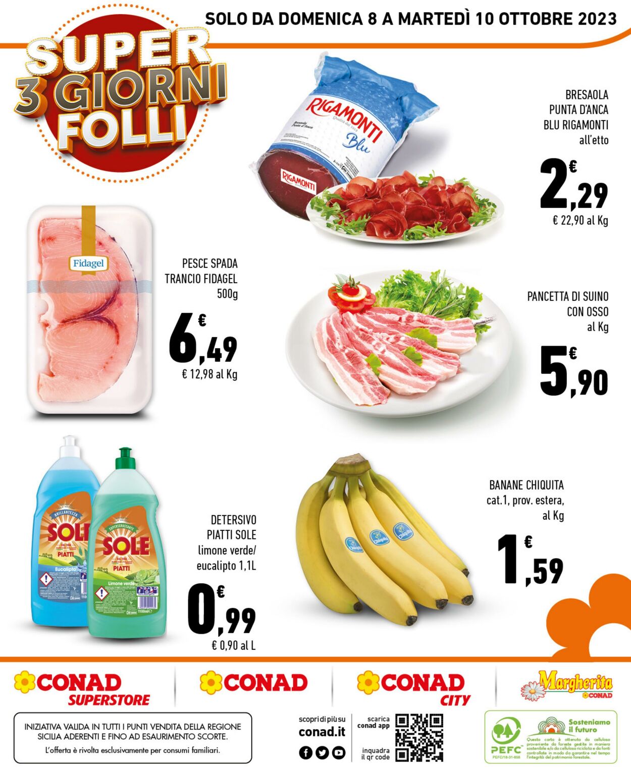 Volantino Conad 04.10.2023 - 10.10.2023