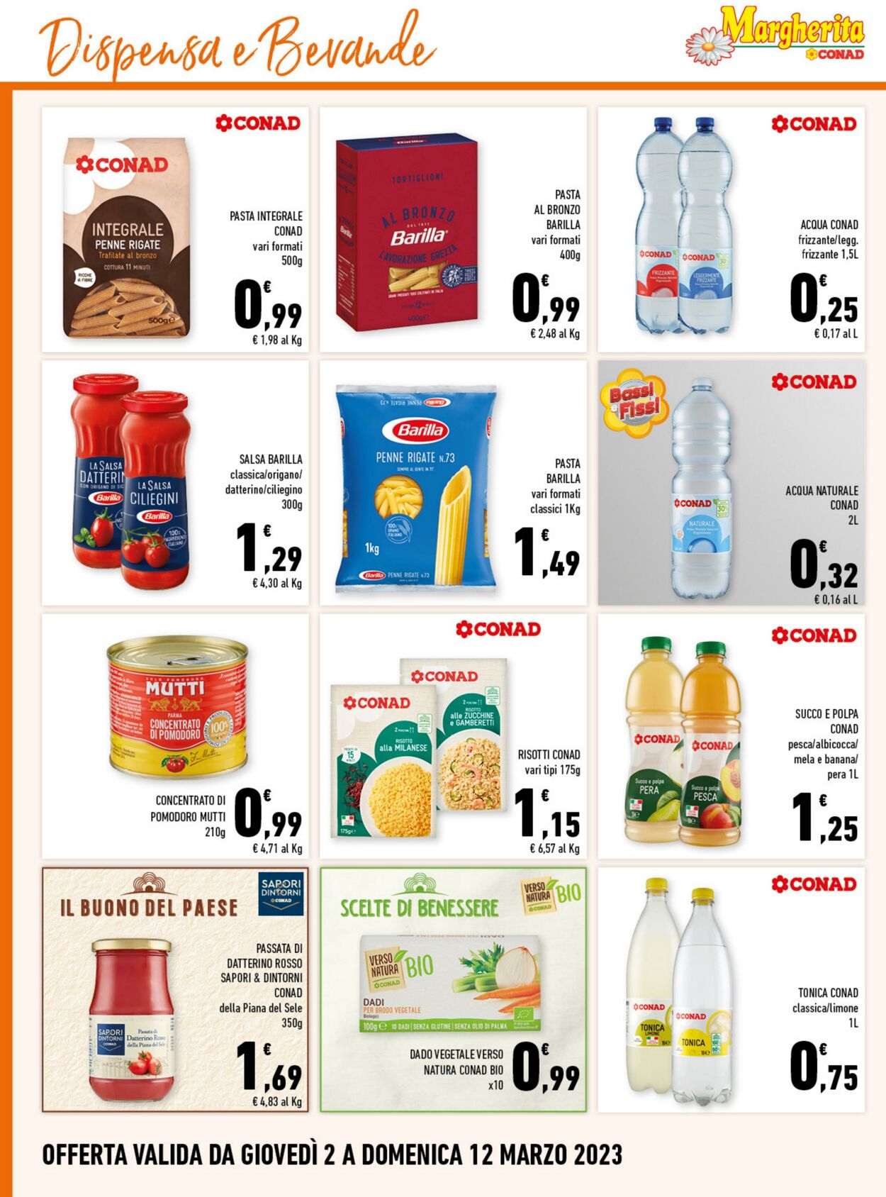 Volantino Conad 02.03.2023 - 12.03.2023