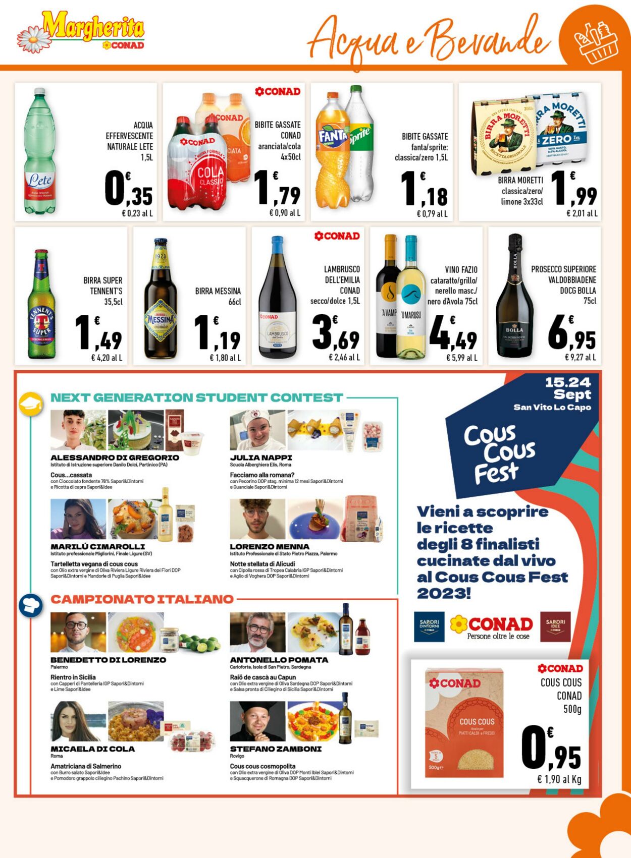 Volantino Conad 13.09.2023 - 24.09.2023