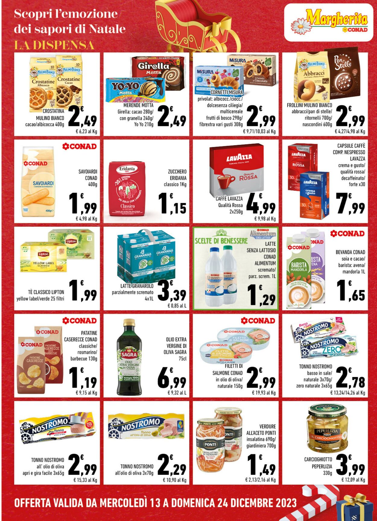 Volantino Conad 13.12.2023 - 24.12.2023