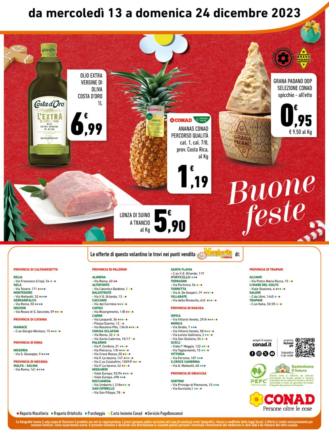 Volantino Conad 13.12.2023 - 24.12.2023