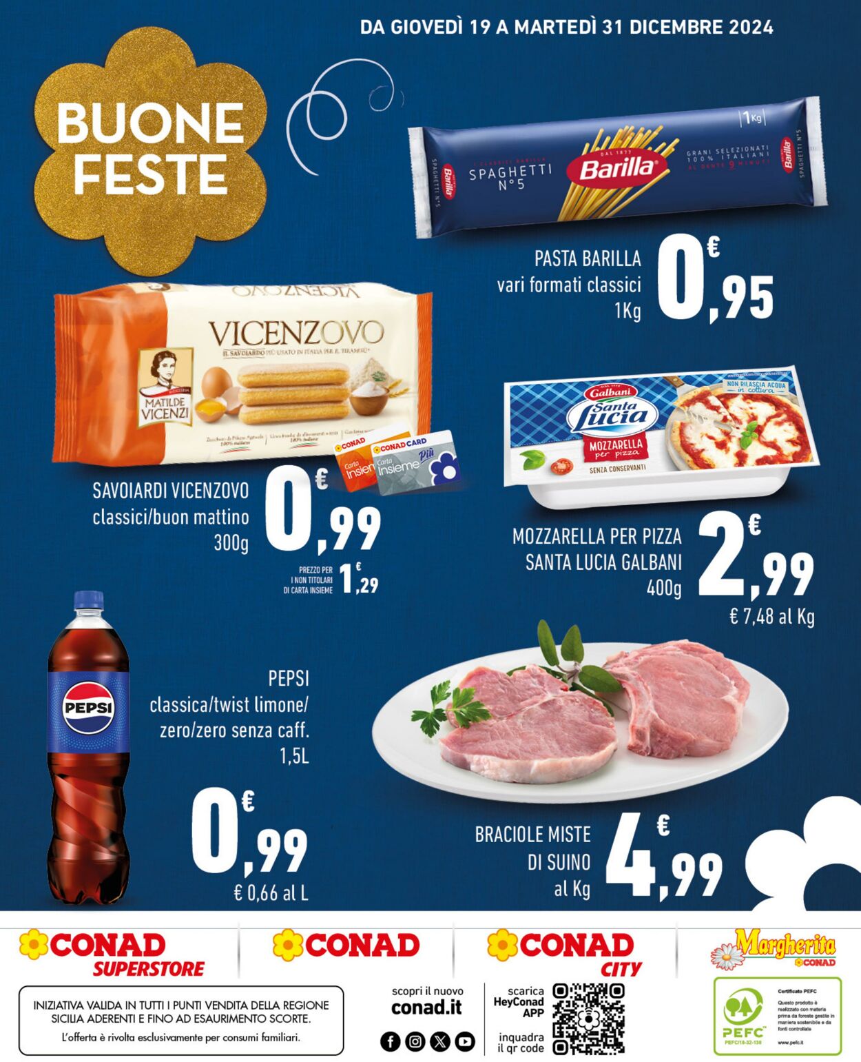 Volantino Conad 19.12.2024 - 31.12.2024