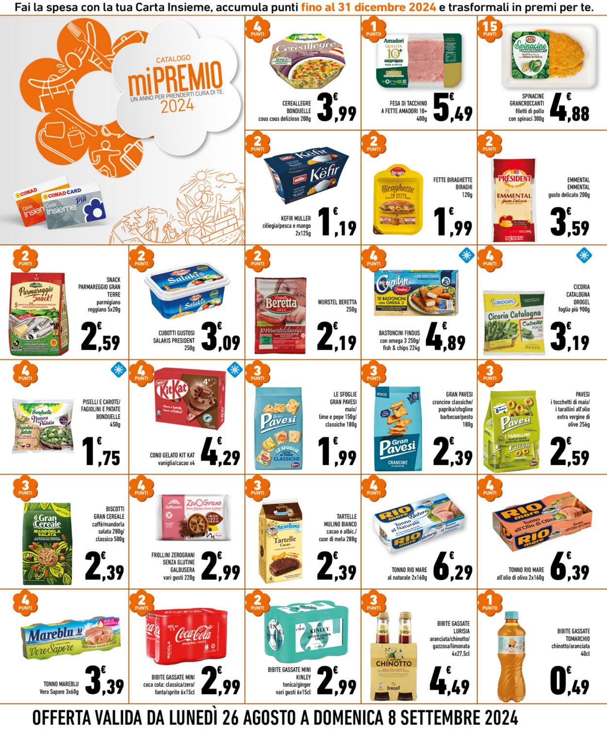 Volantino Conad 28.08.2024 - 03.09.2024