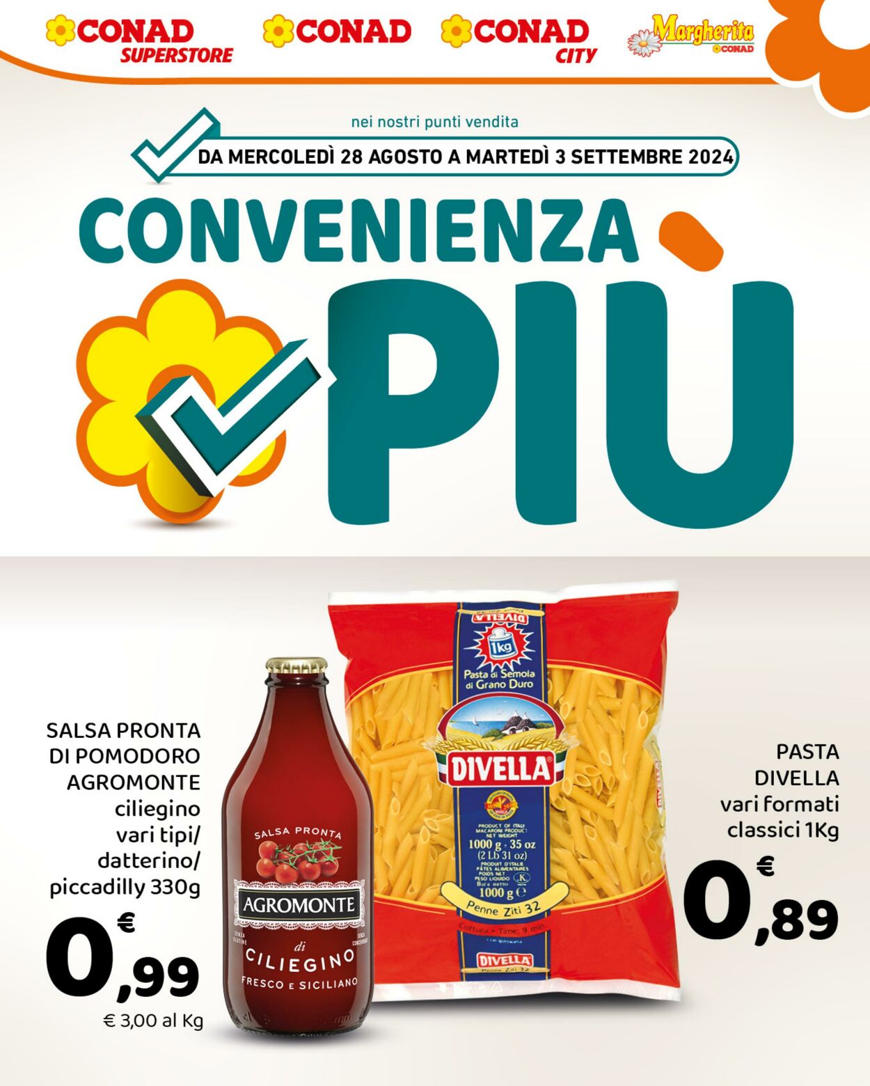 Volantino Conad 28.08.2024 - 03.09.2024