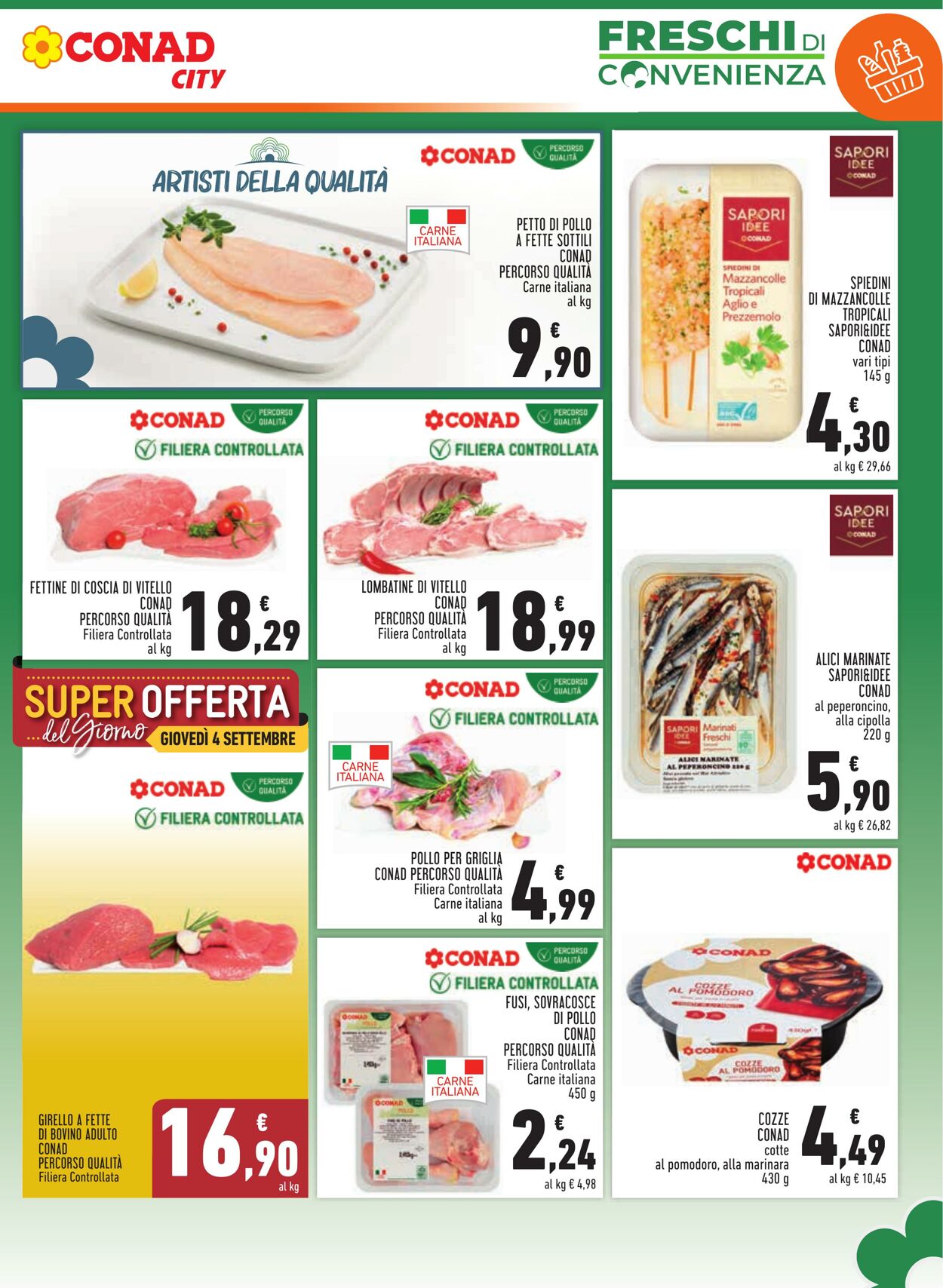 Volantino Conad 25.08.2025 - 25.08.2025