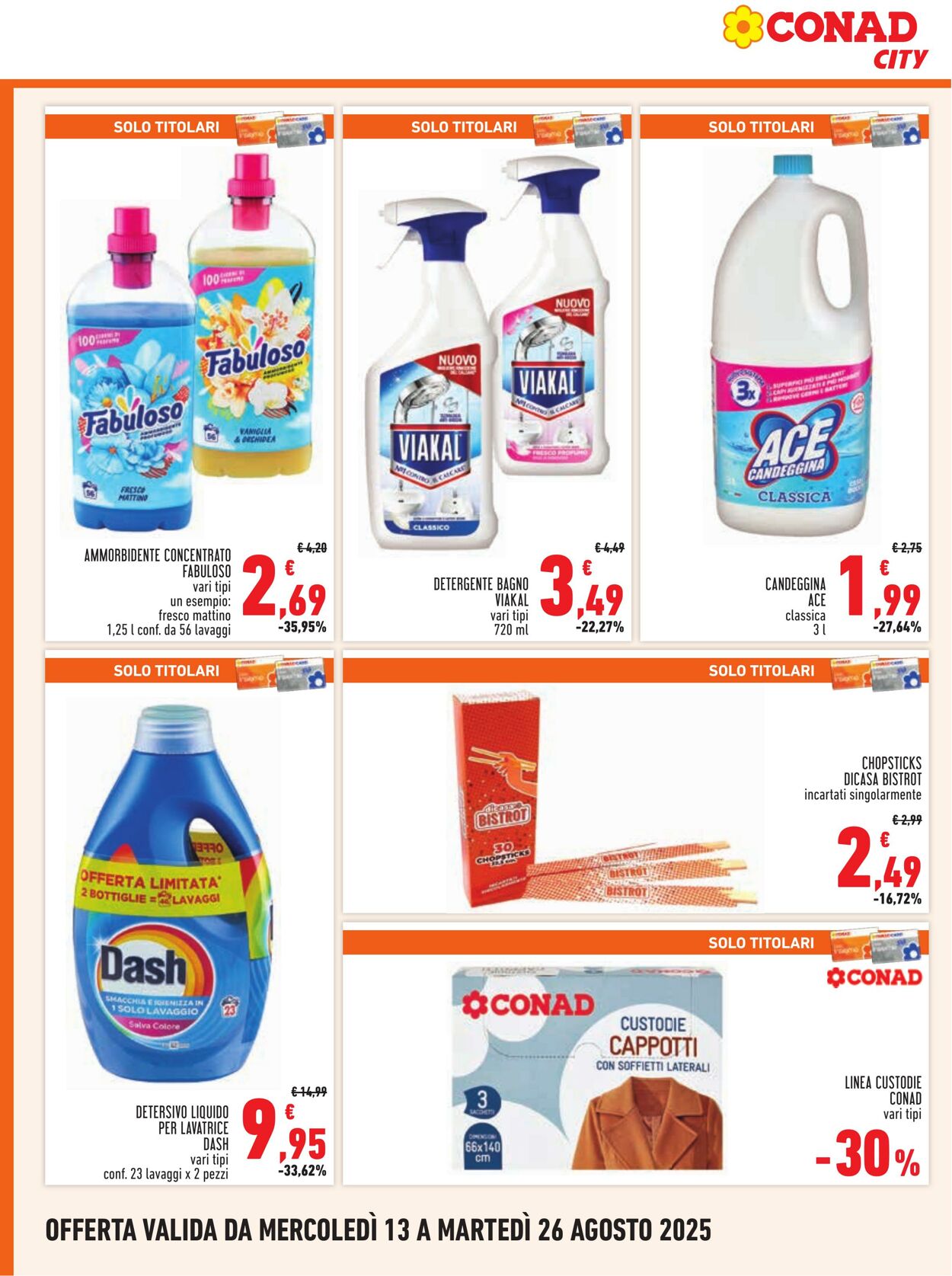 Volantino Conad 10.08.2025 - 10.08.2025