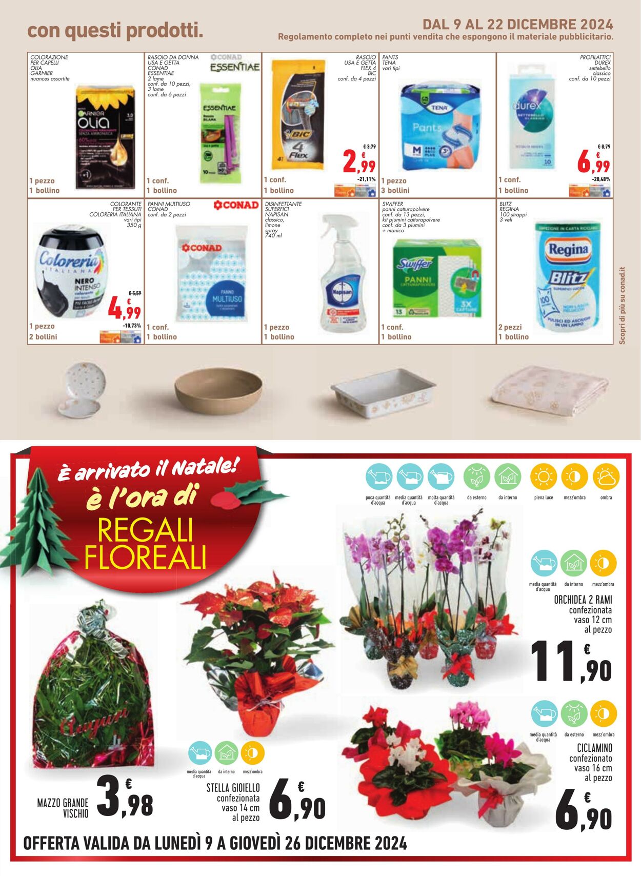 Volantino Conad 09.12.2024 - 26.12.2024