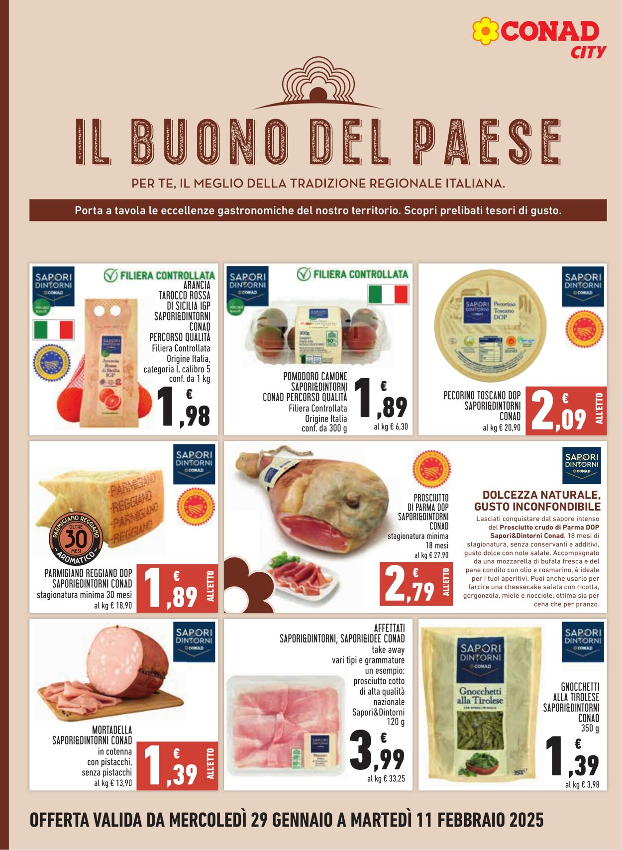 Volantino Conad 29.01.2025 - 11.02.2025