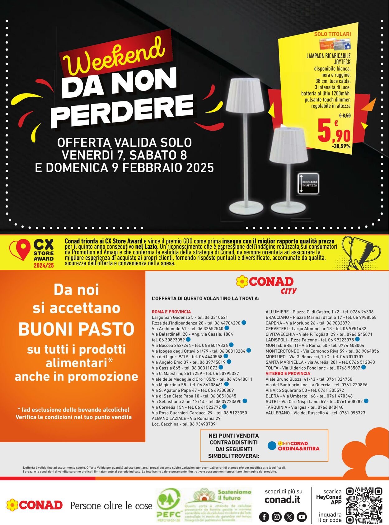 Volantino Conad 29.01.2025 - 11.02.2025