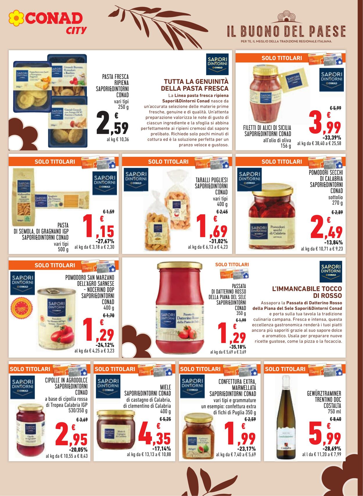 Volantino Conad 29.01.2025 - 11.02.2025