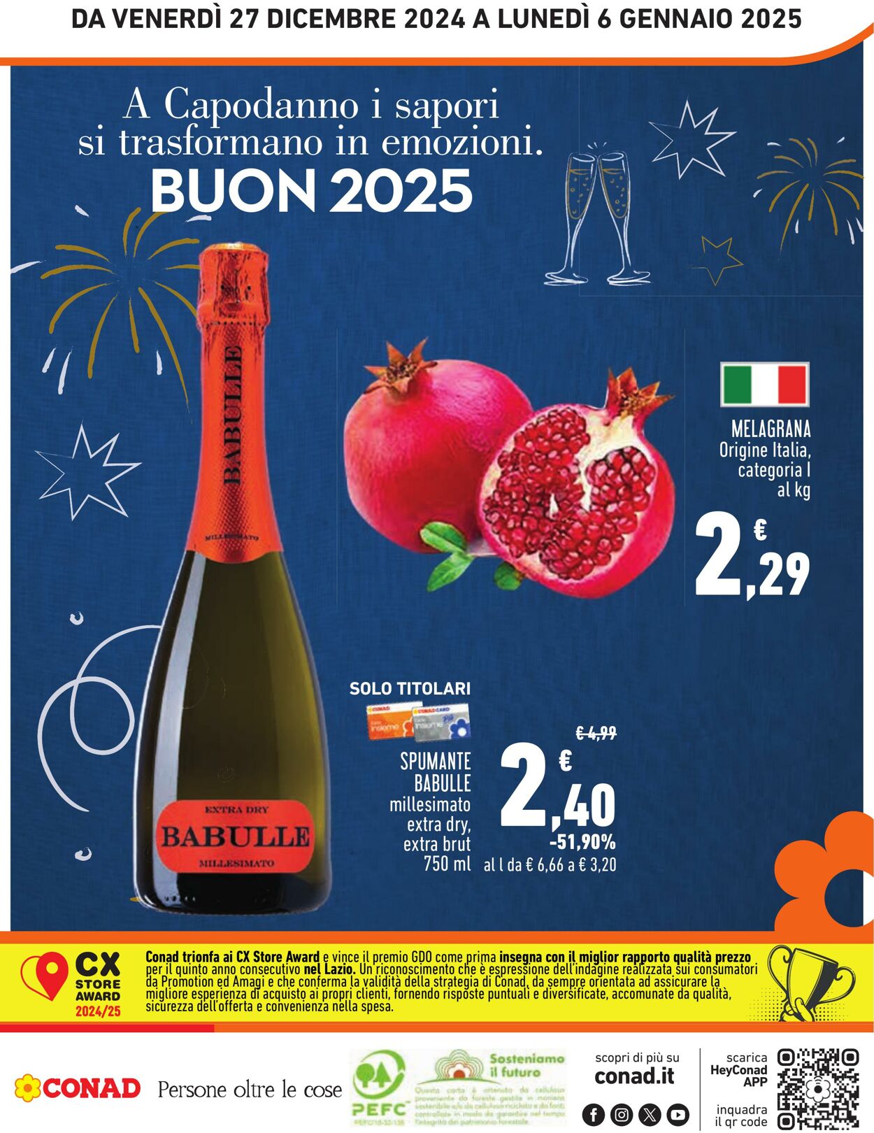 Volantino Conad 27.12.2024 - 06.01.2025