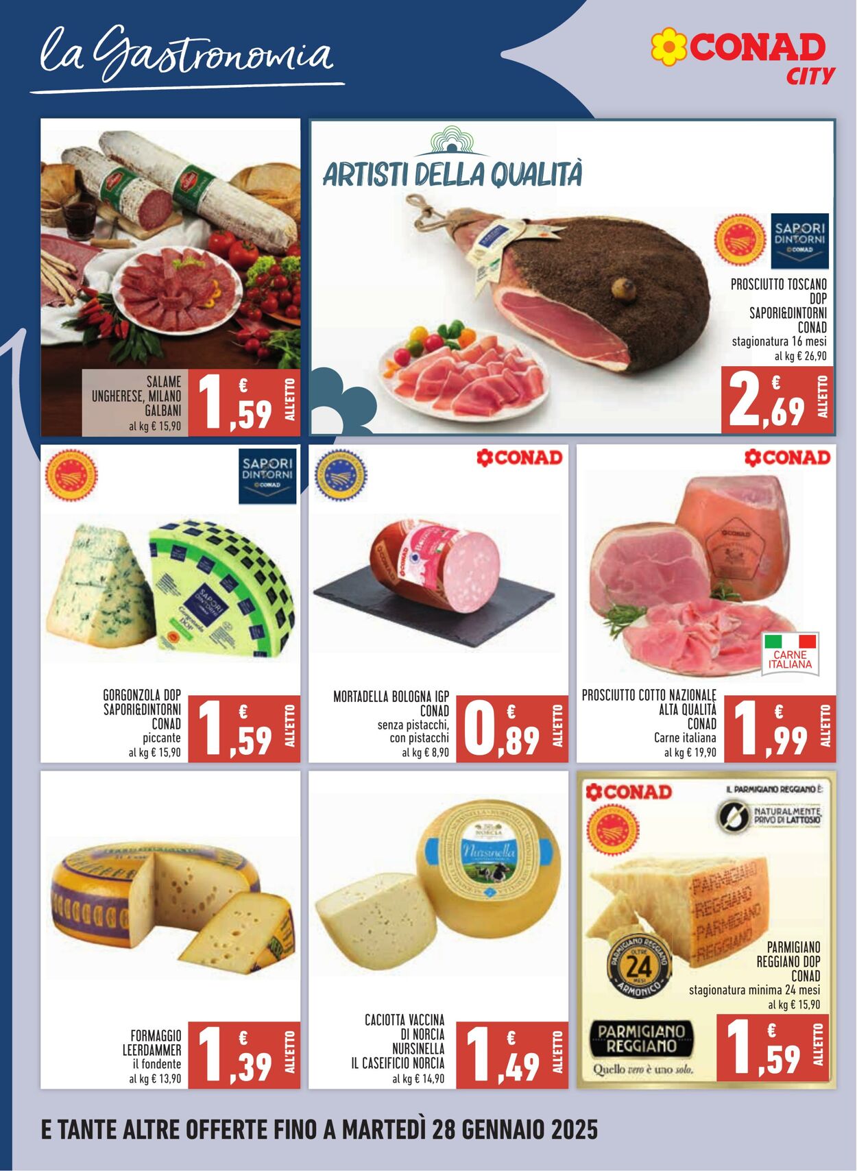 Volantino Conad 16.01.2025 - 28.01.2025