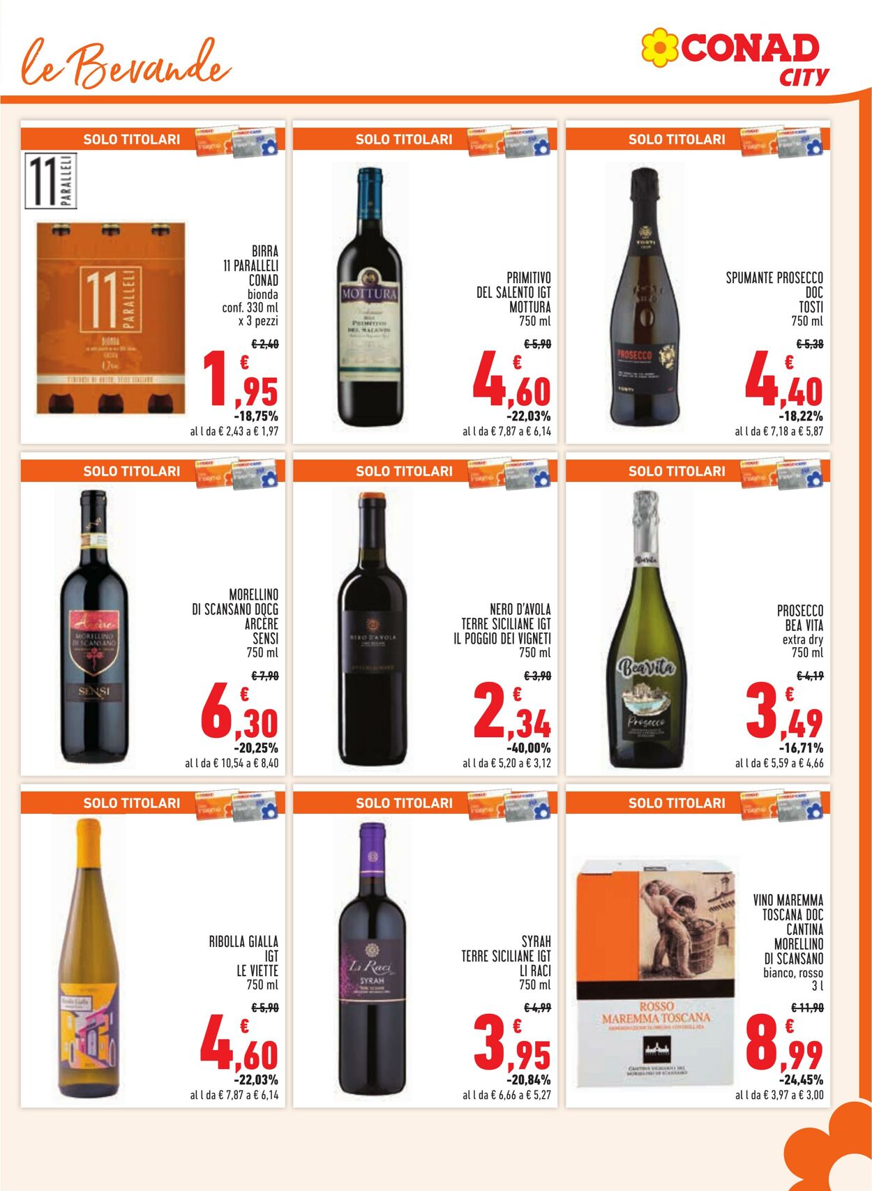 Volantino Conad 16.01.2025 - 28.01.2025