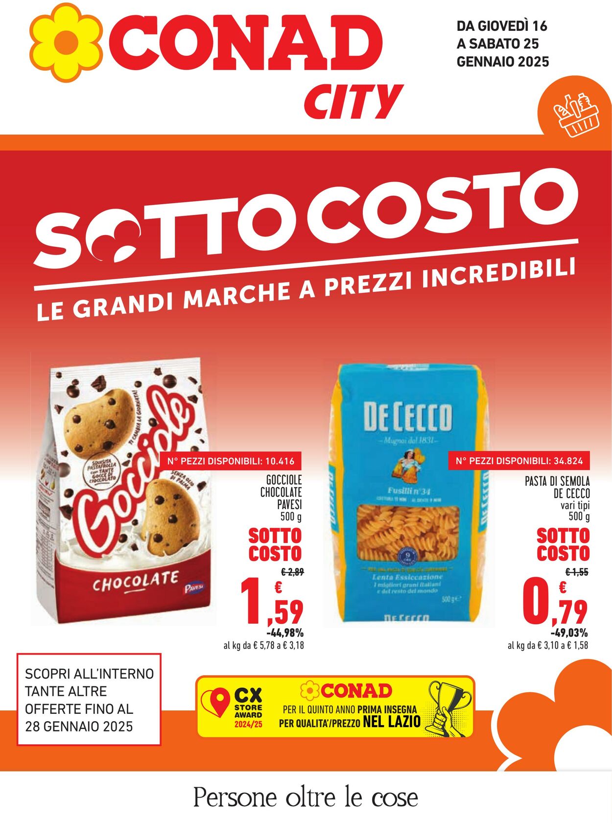 Volantino Conad 16.01.2025 - 28.01.2025