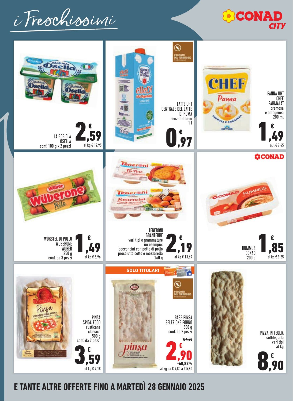 Volantino Conad 16.01.2025 - 28.01.2025