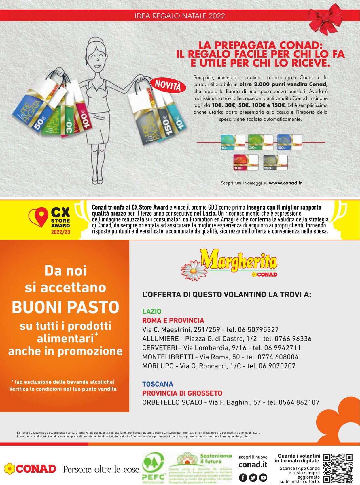 Volantino Conad 30.11.2022 - 11.12.2022