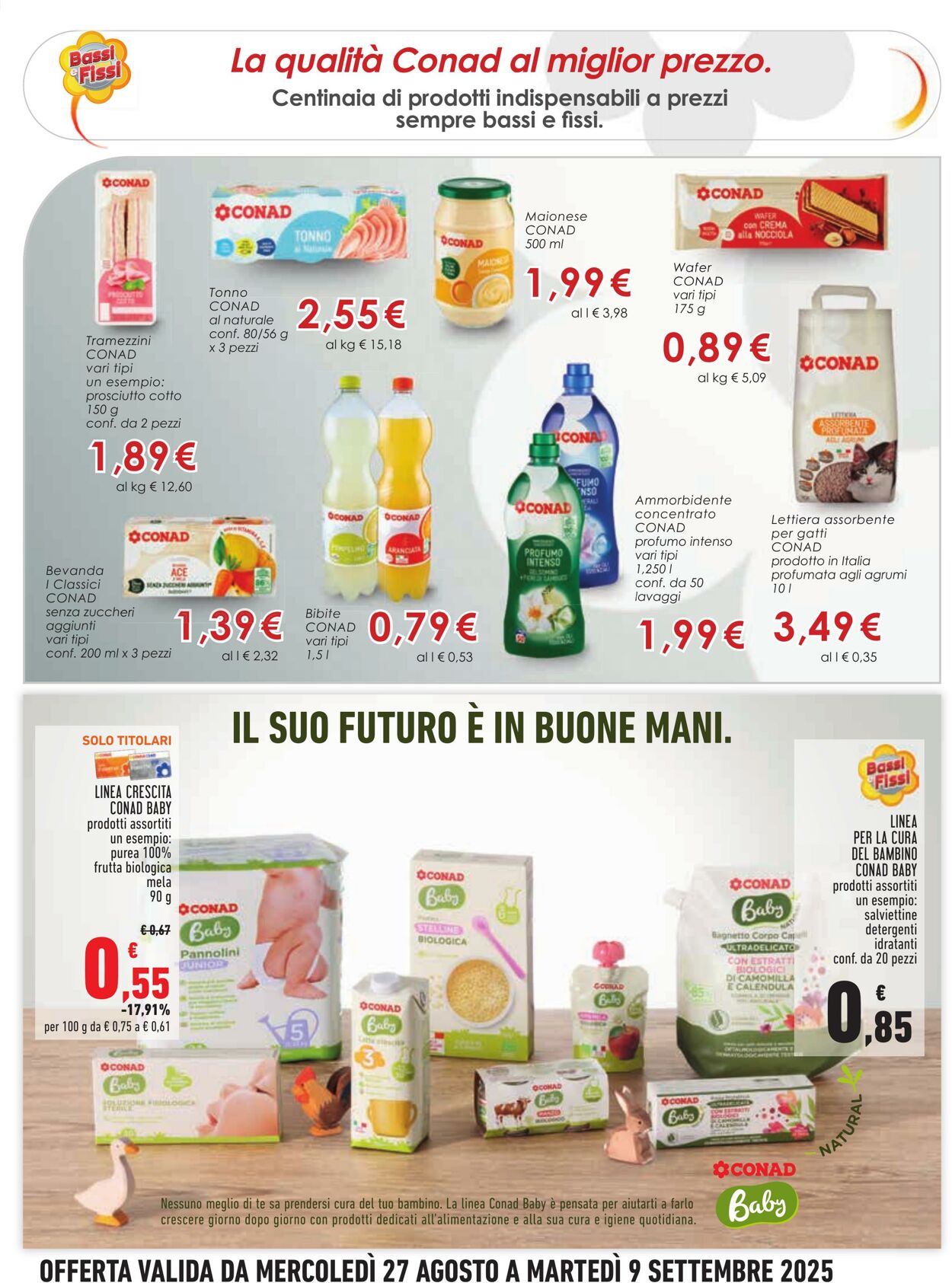 Volantino Conad 24.08.2025 - 24.08.2025