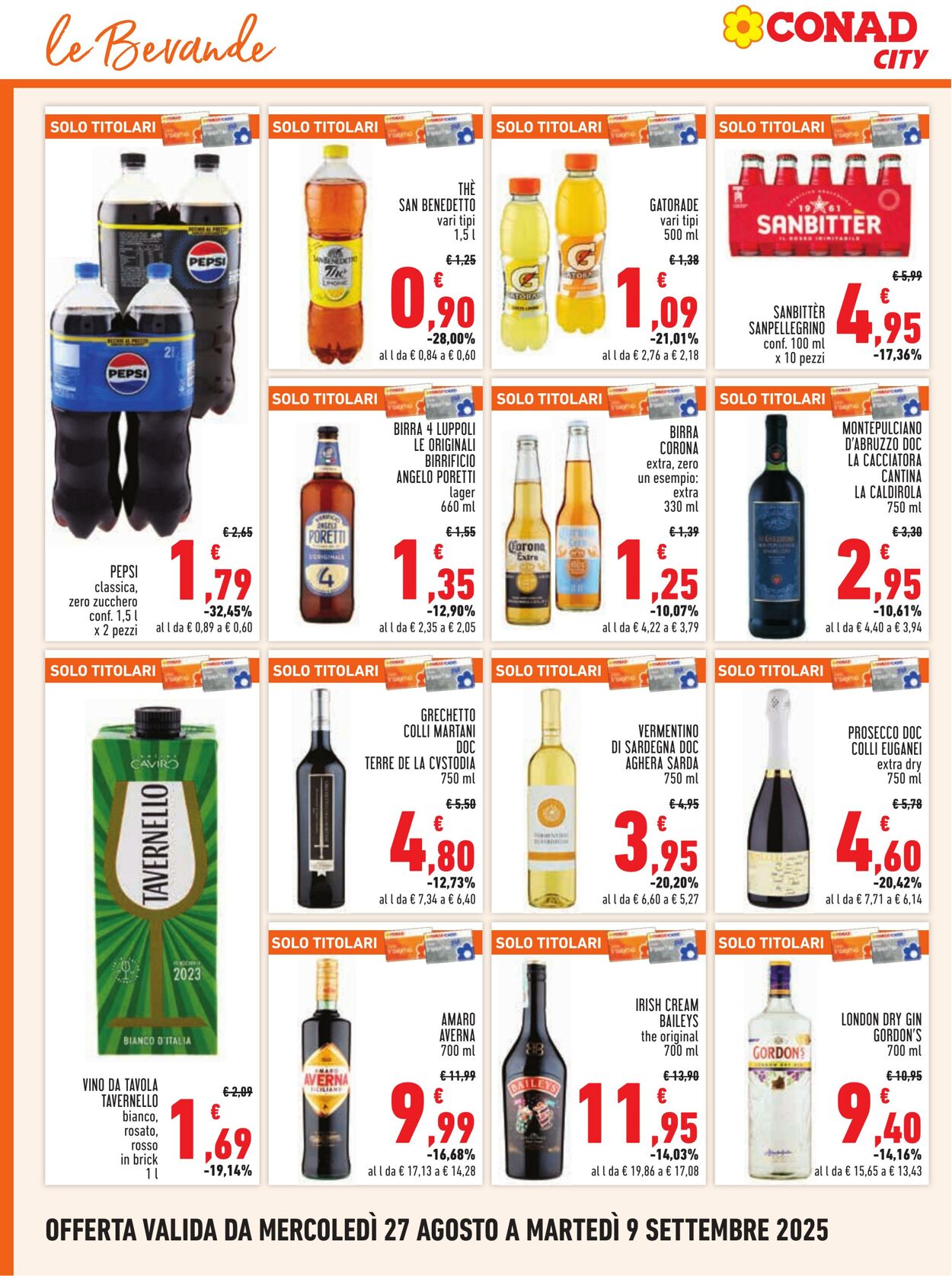 Volantino Conad 24.08.2025 - 24.08.2025