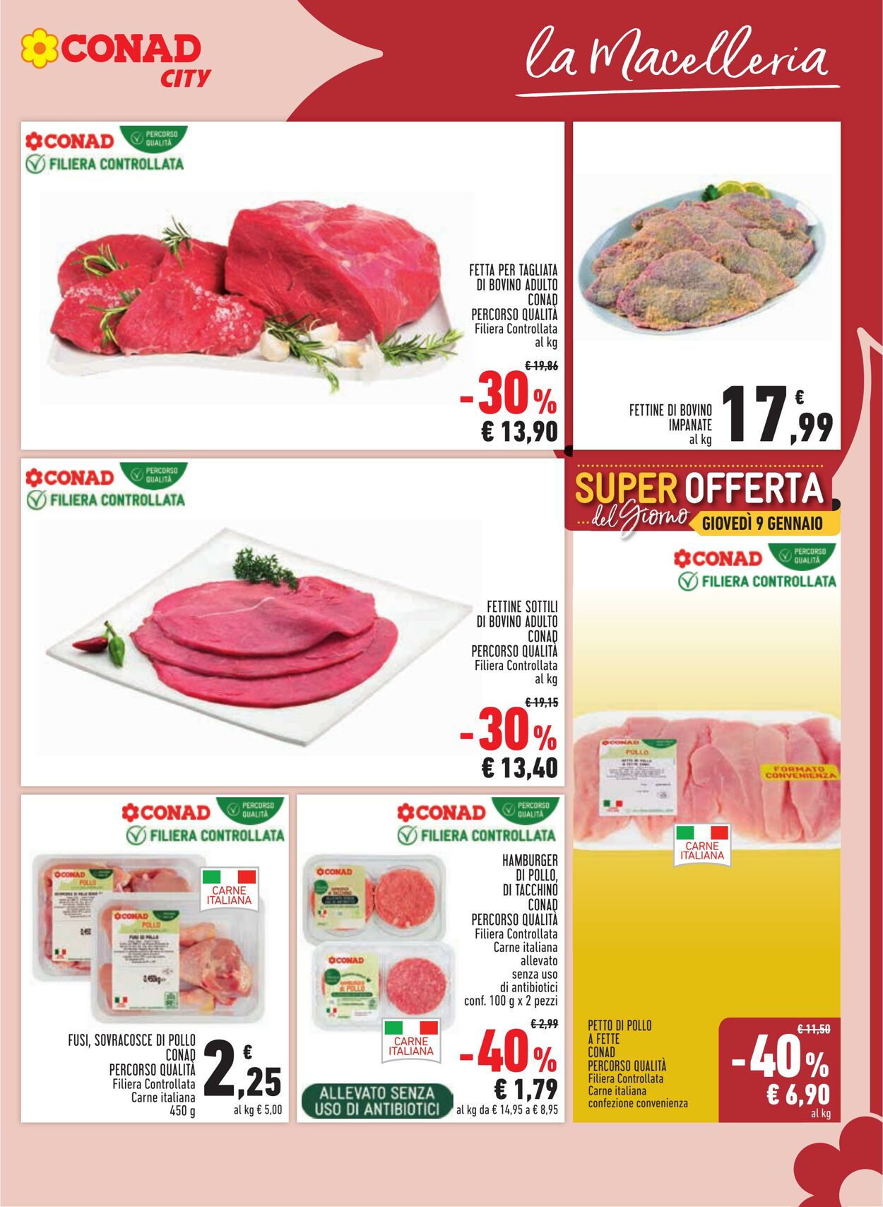 Volantino Conad 03.01.2025 - 15.01.2025