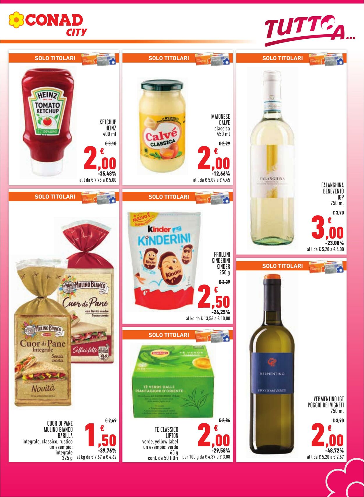 Volantino Conad 03.01.2025 - 15.01.2025