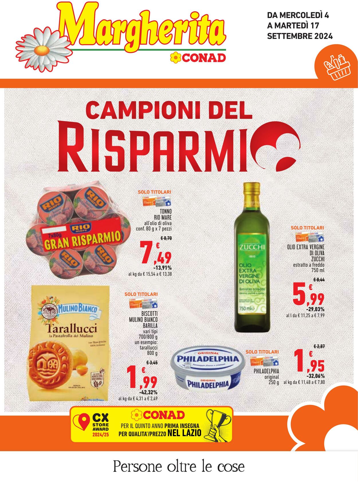 Volantino Conad 04.09.2024 - 17.09.2024