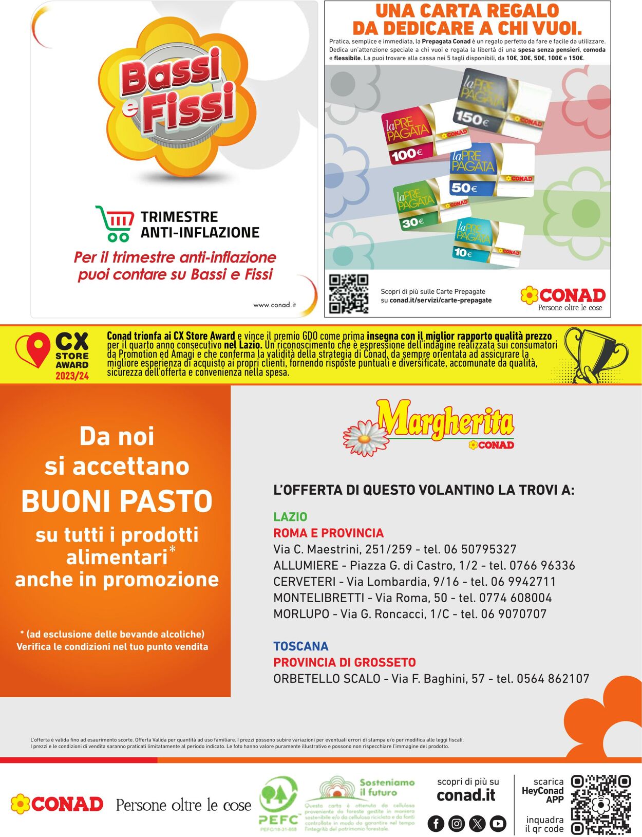 Volantino Conad 08.11.2023 - 19.11.2023