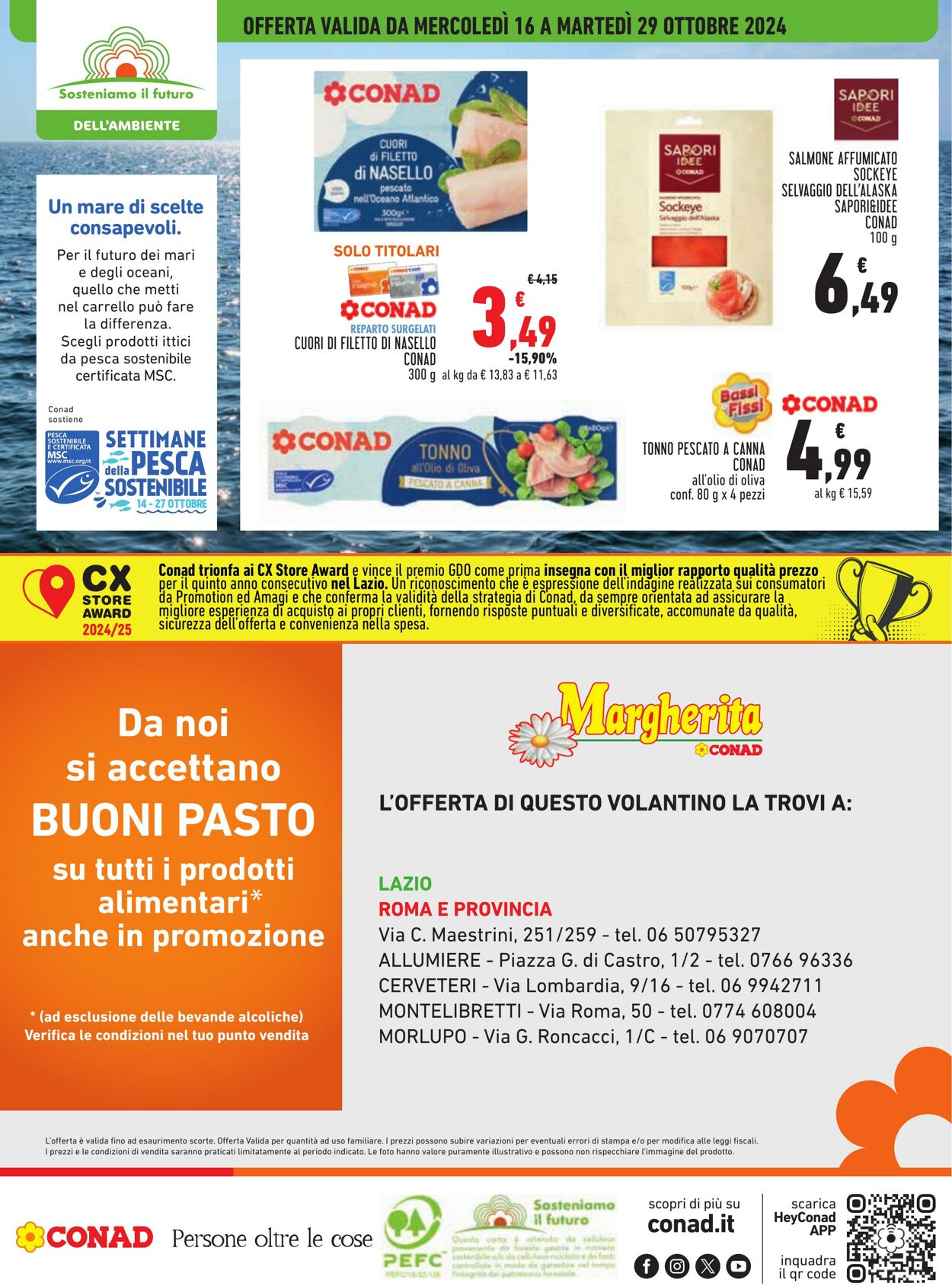 Volantino Conad 16.10.2024 - 29.10.2024