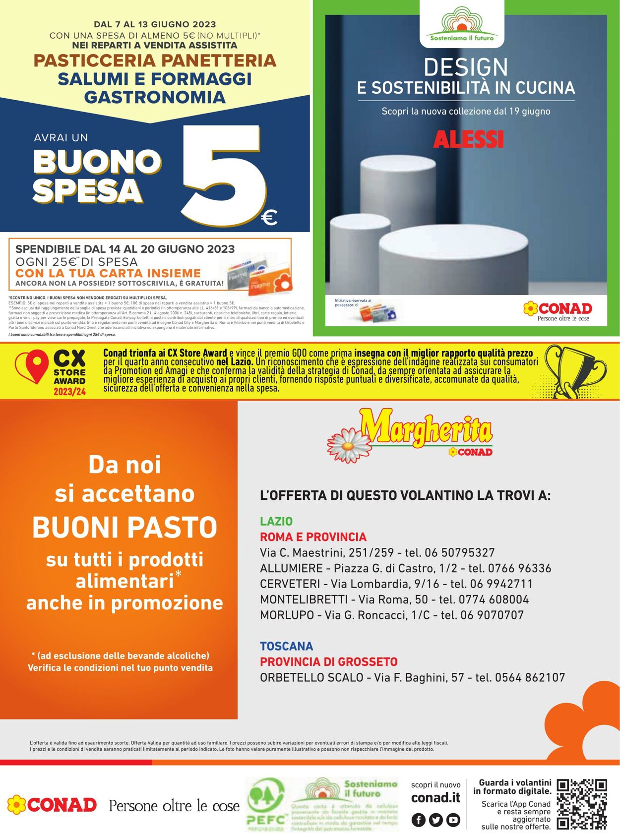 Volantino Conad 07.06.2023 - 18.06.2023