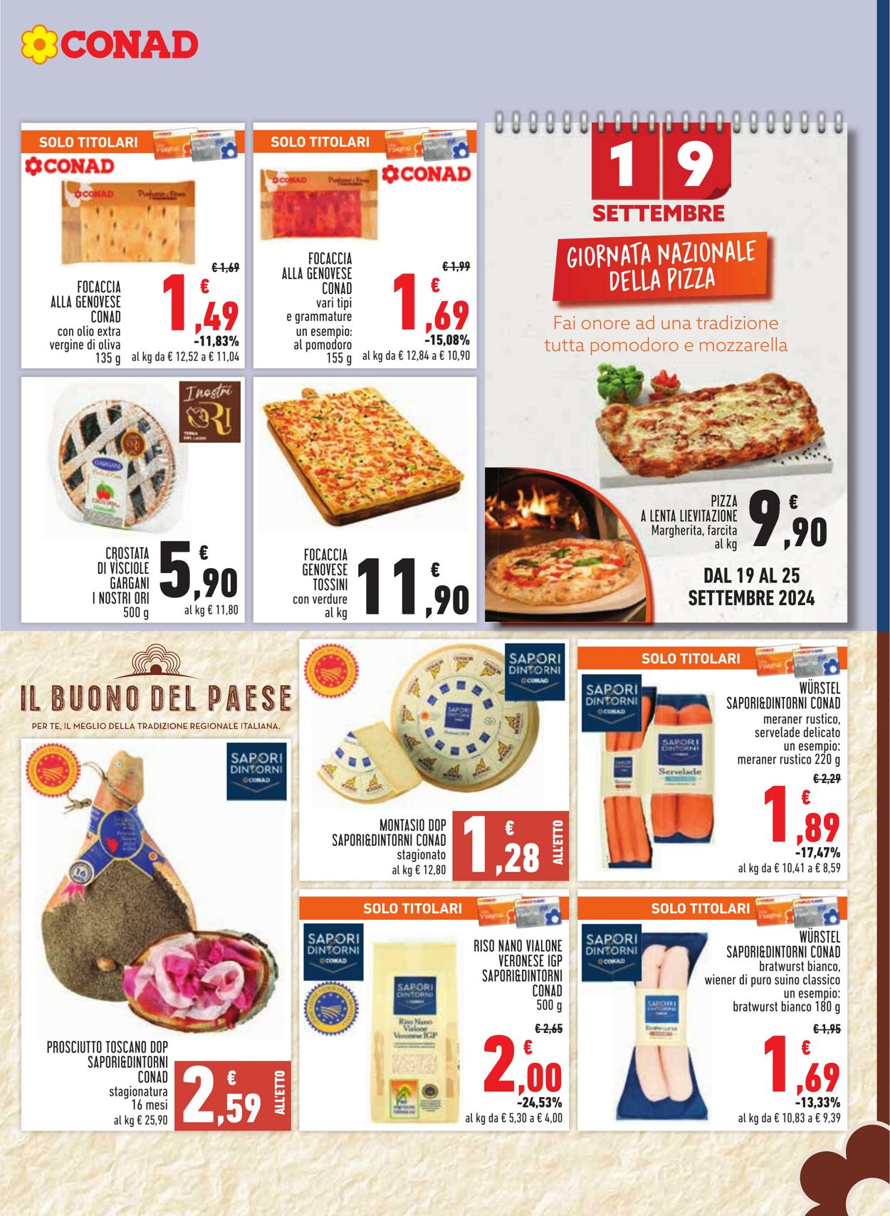 Volantino Conad 18.09.2024 - 02.10.2024